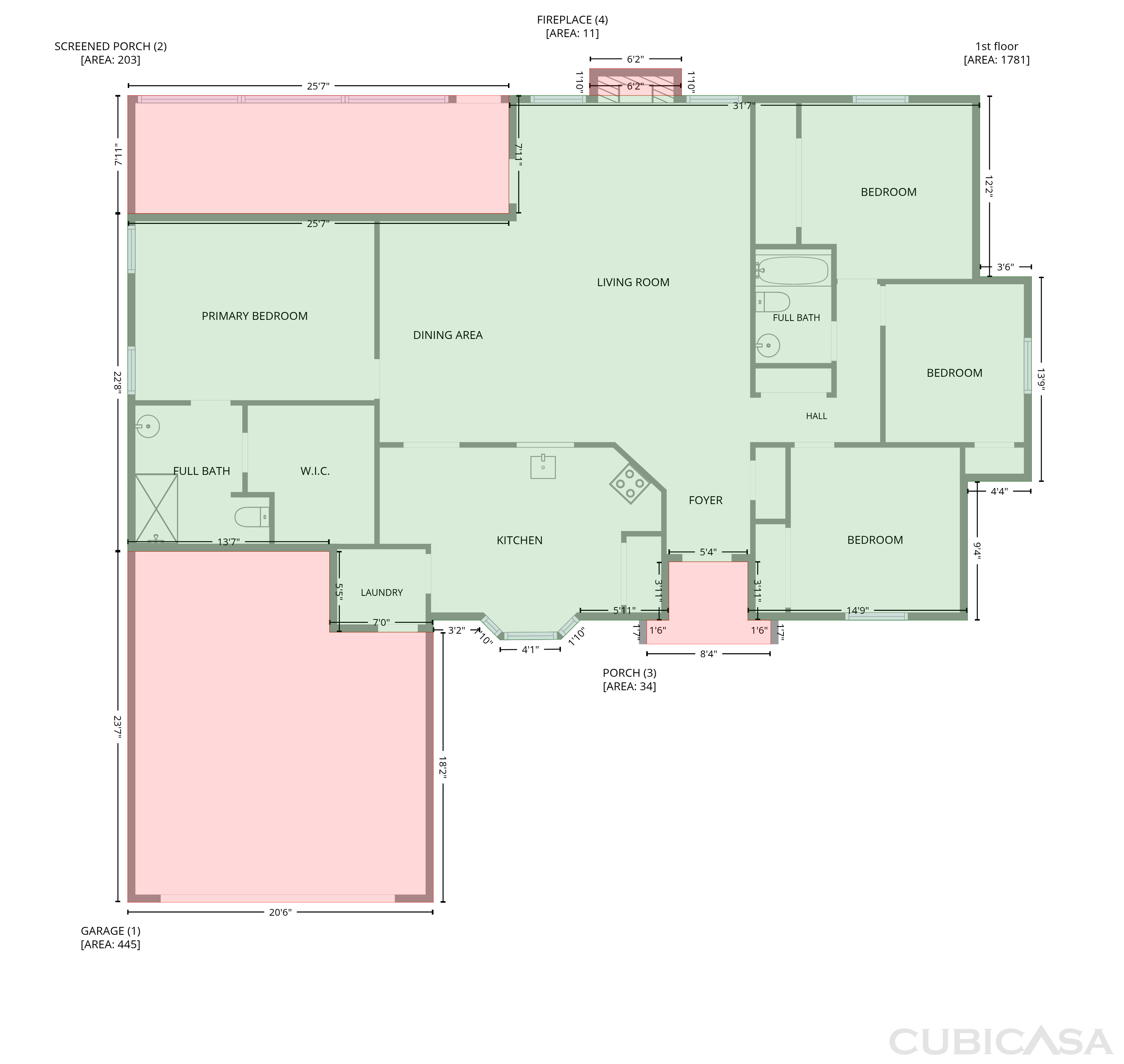 Main Floor of 944 NW 87th Dr, Gainesville, FL