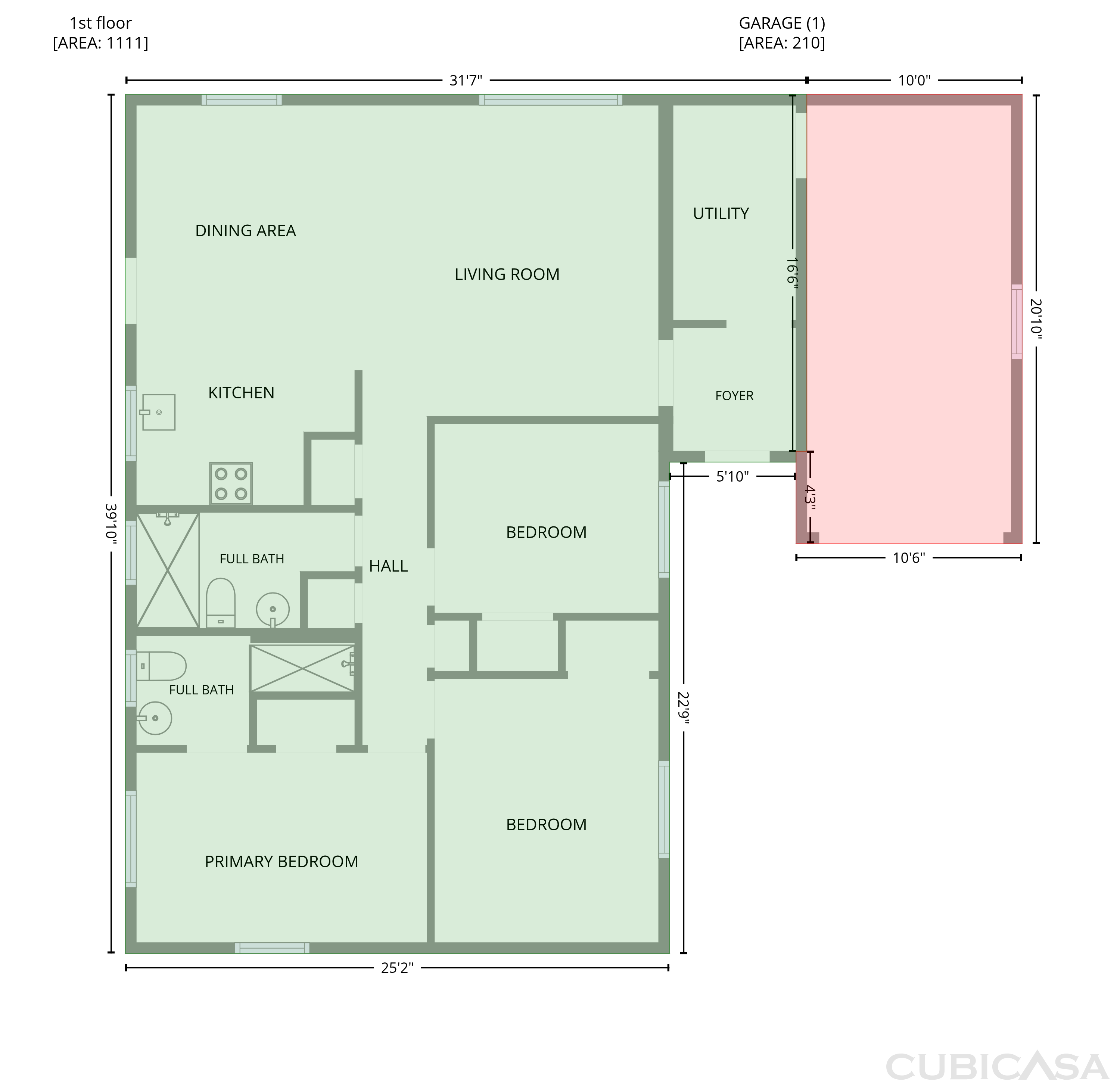 Main Floor of 121 Inwood Cir, Brandon, FL