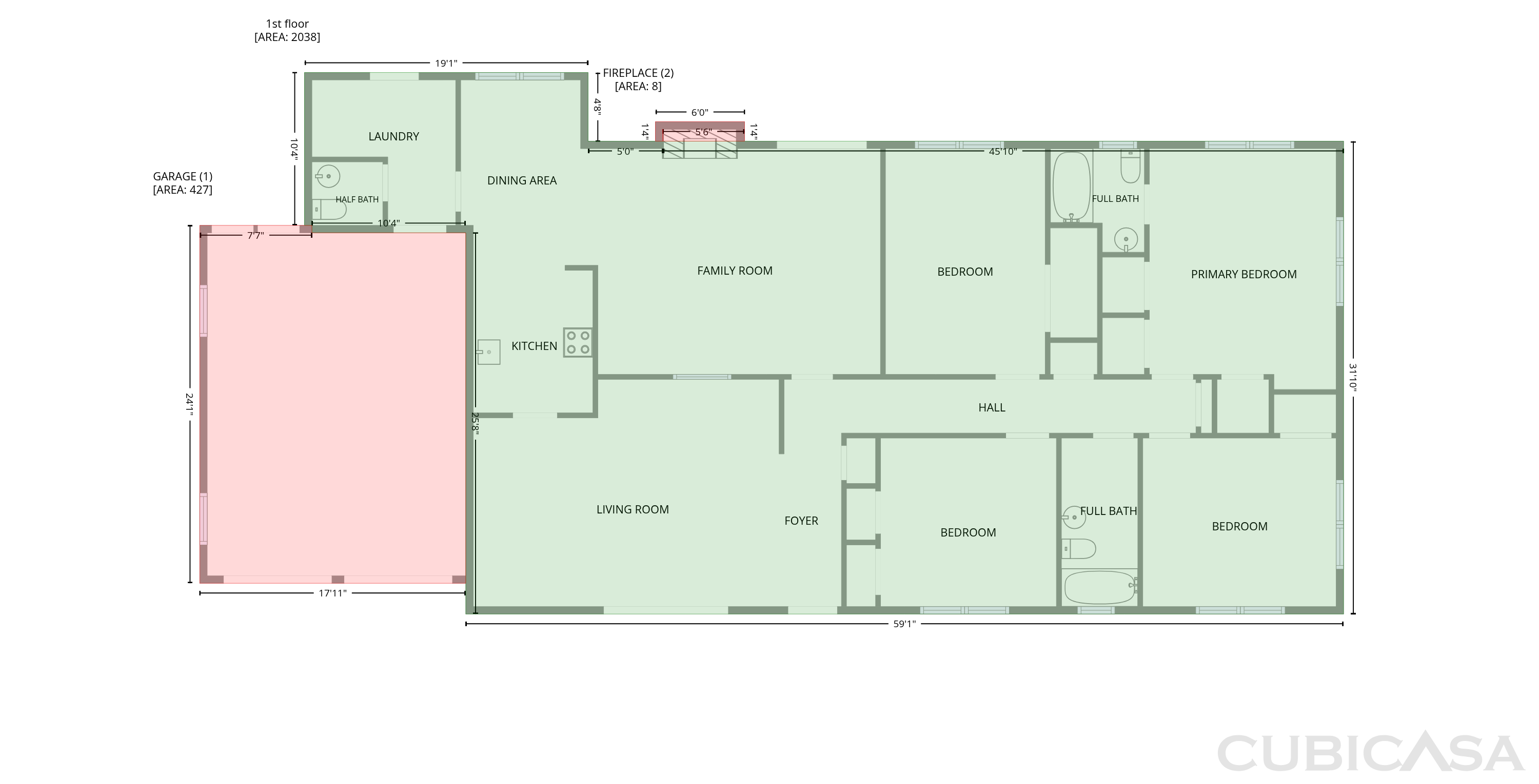 Main Floor of 607 Turtle Creek Dr, Greenville, TX