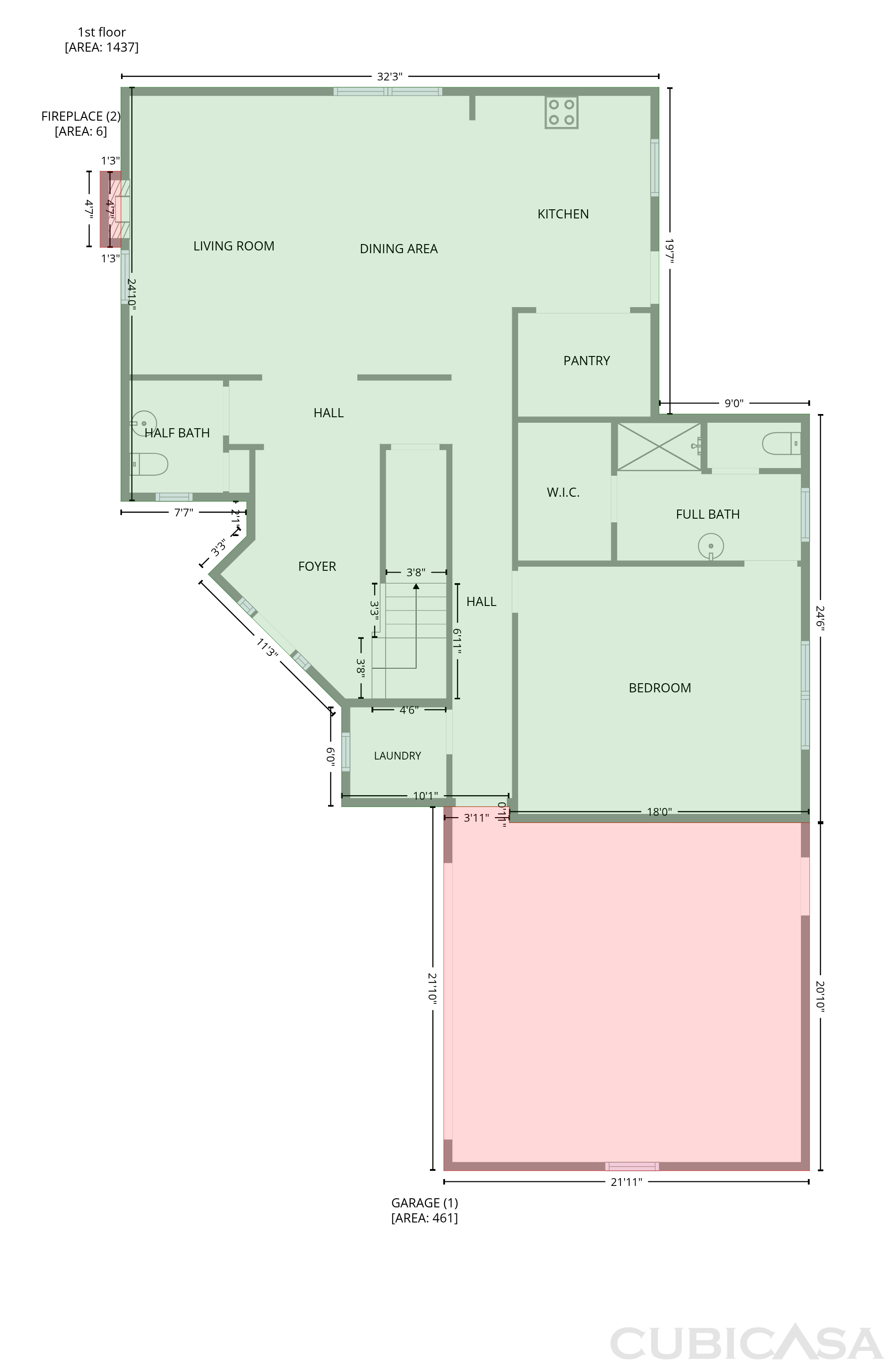 Main Floor of 5107 Chesterfield Pl, Arlington, TX