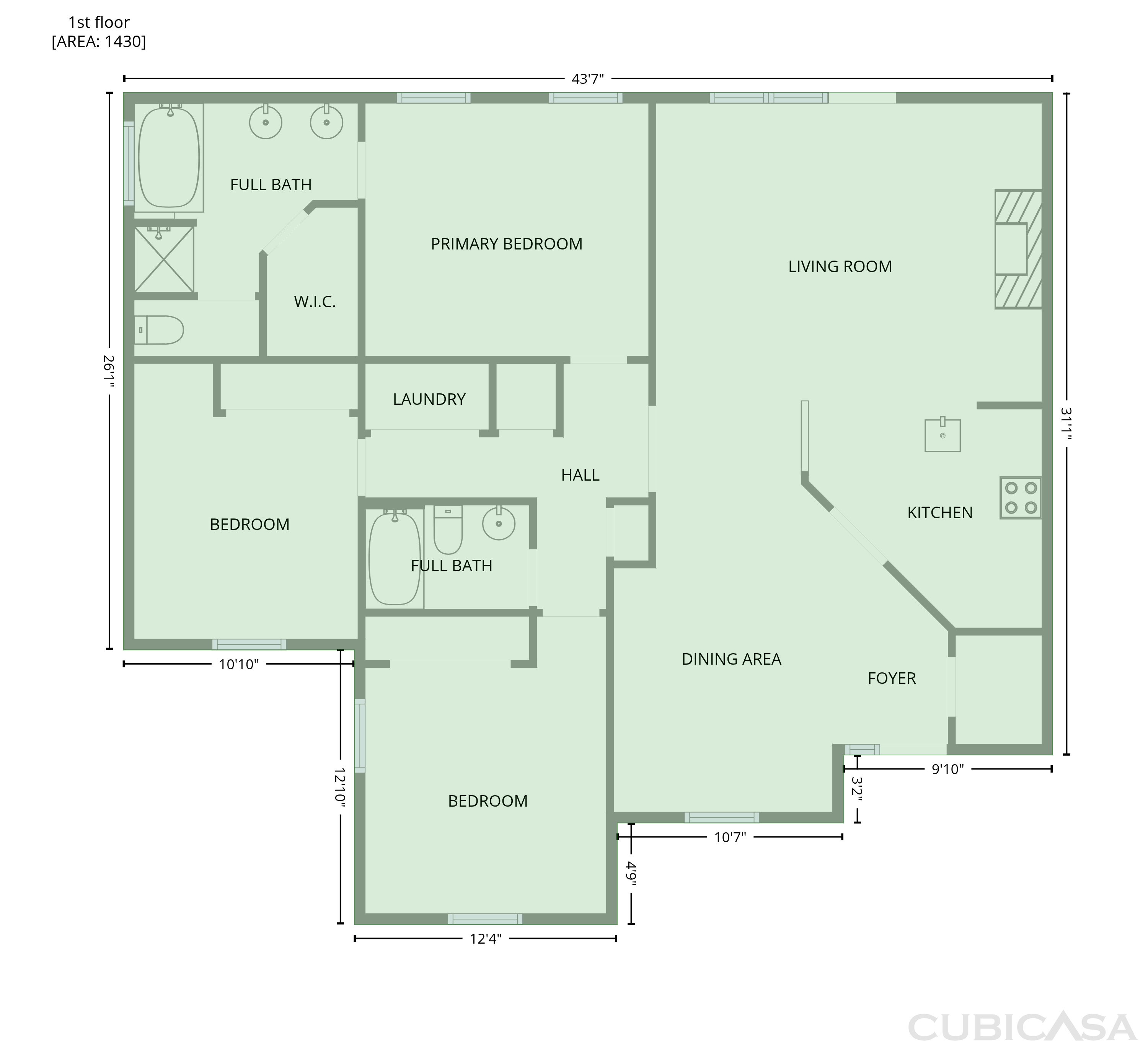 Main Floor of 392 Bubble Creek Ct, Fayetteville, NC