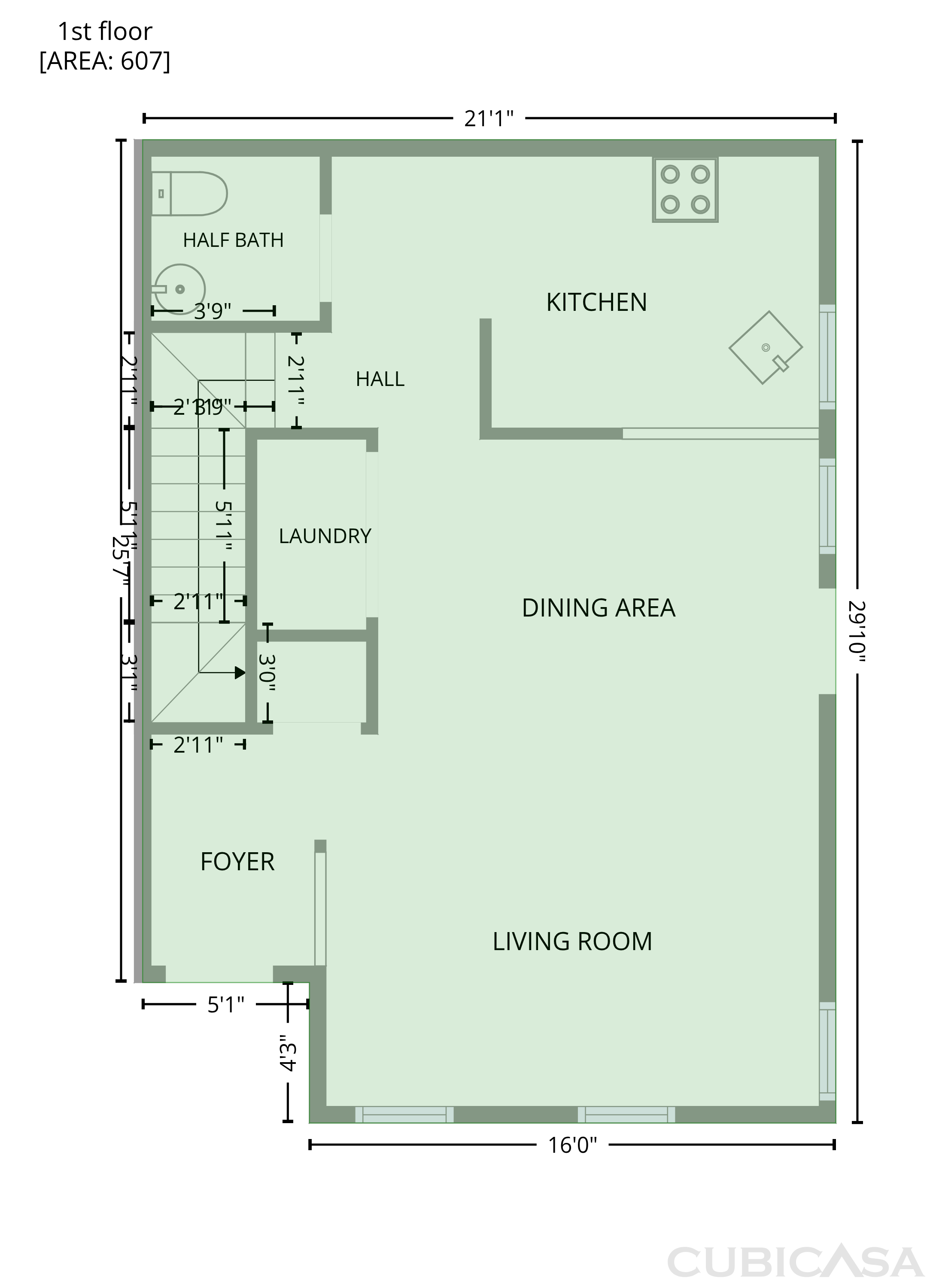 Main Floor of 9514 Littleleaf Dr, Charlotte, NC