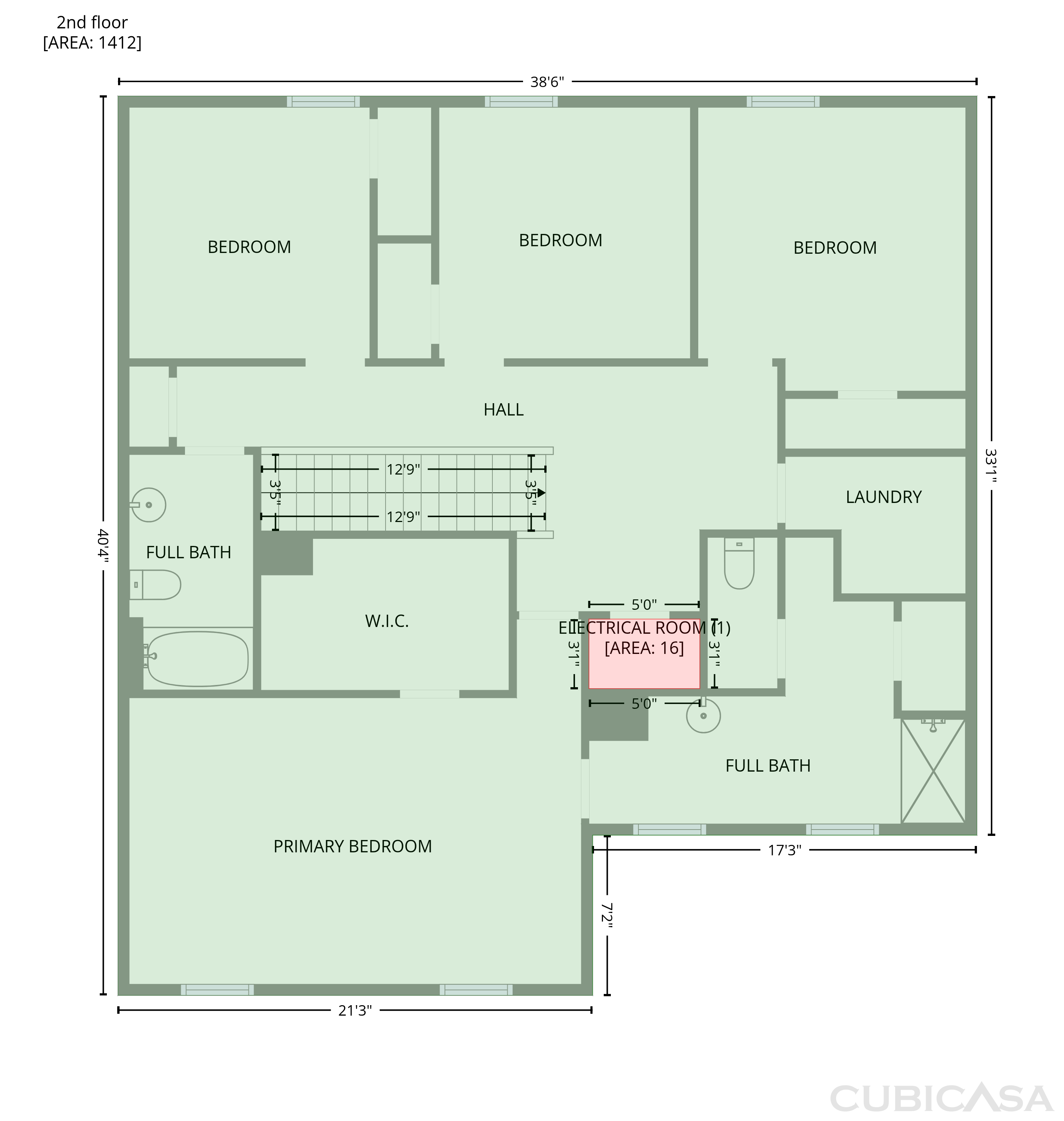 Second Floor of 6454 Faulkner Dr, North Chesterfield, VA