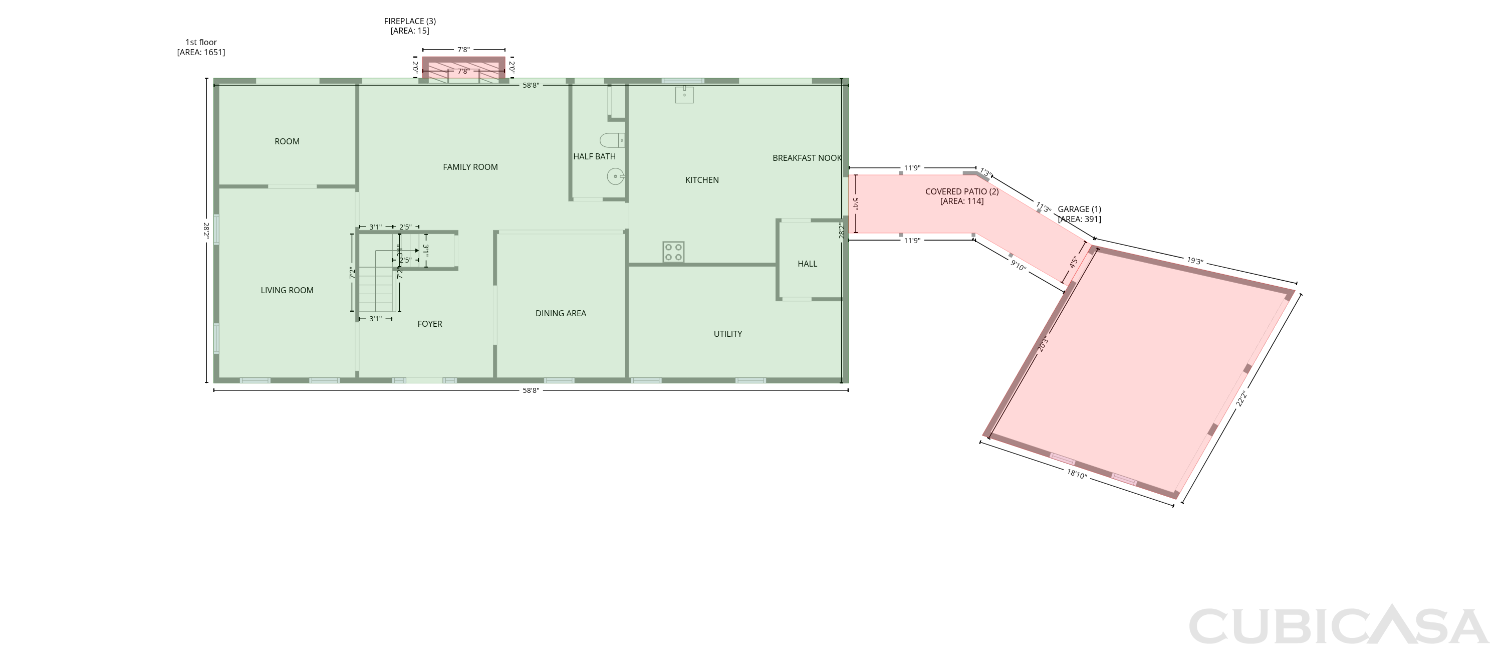 Main Floor of 120 Longbranch Rd, Winter Park, FL
