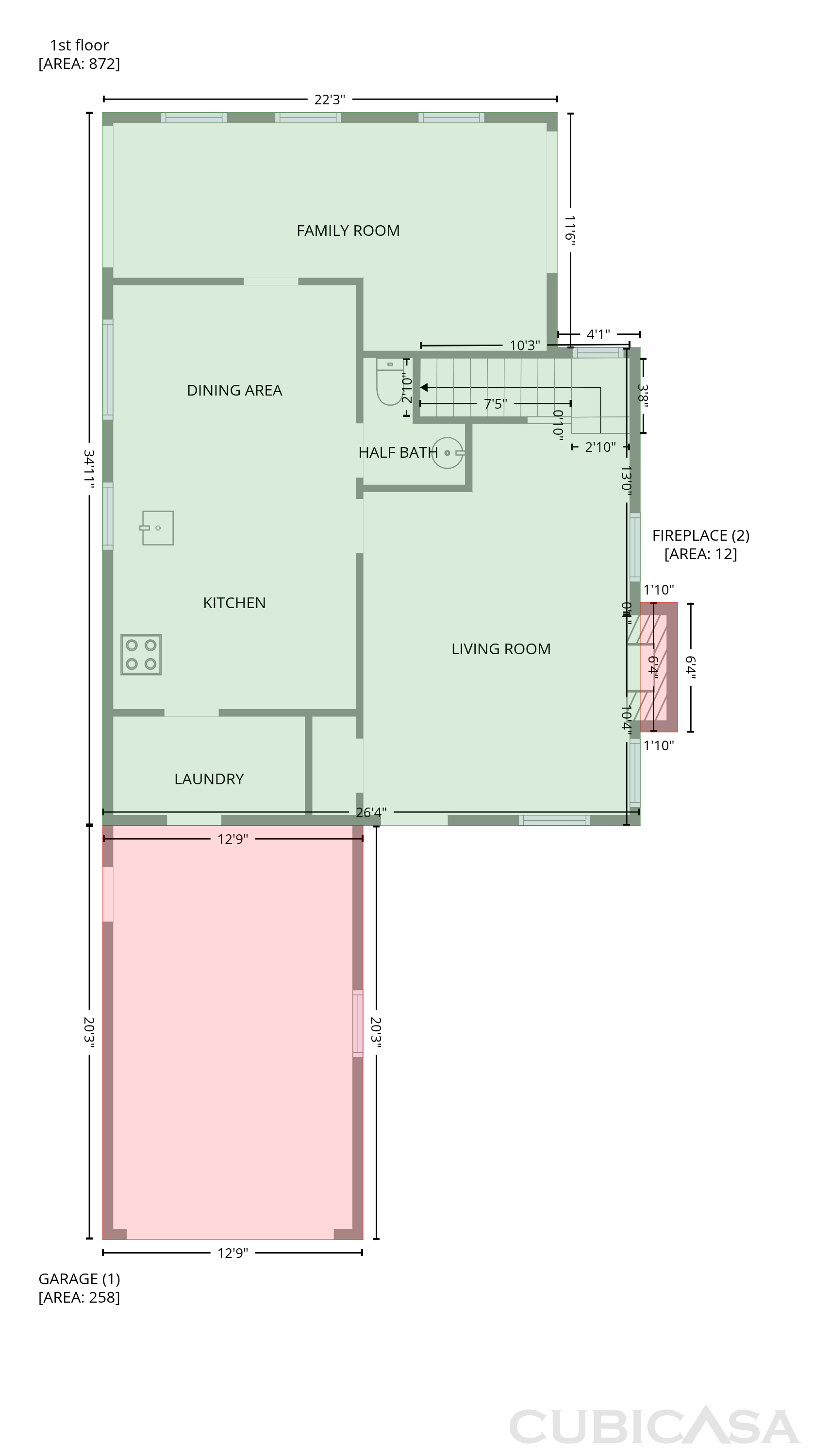 Main Floor of 104 Nottingham Ct, Summerville, SC