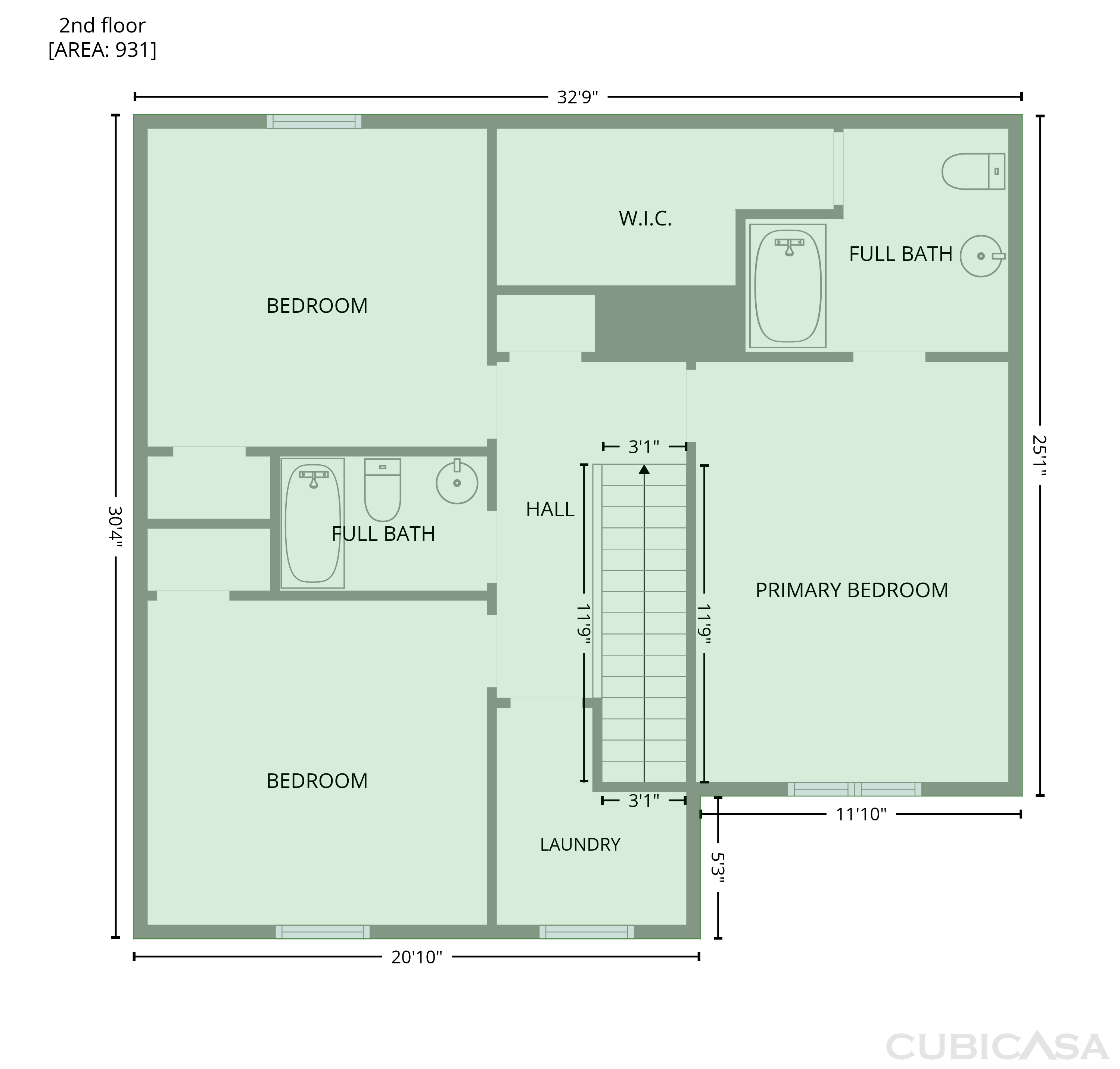 Second Floor of 150 Sumter Ct, Burlington, NC