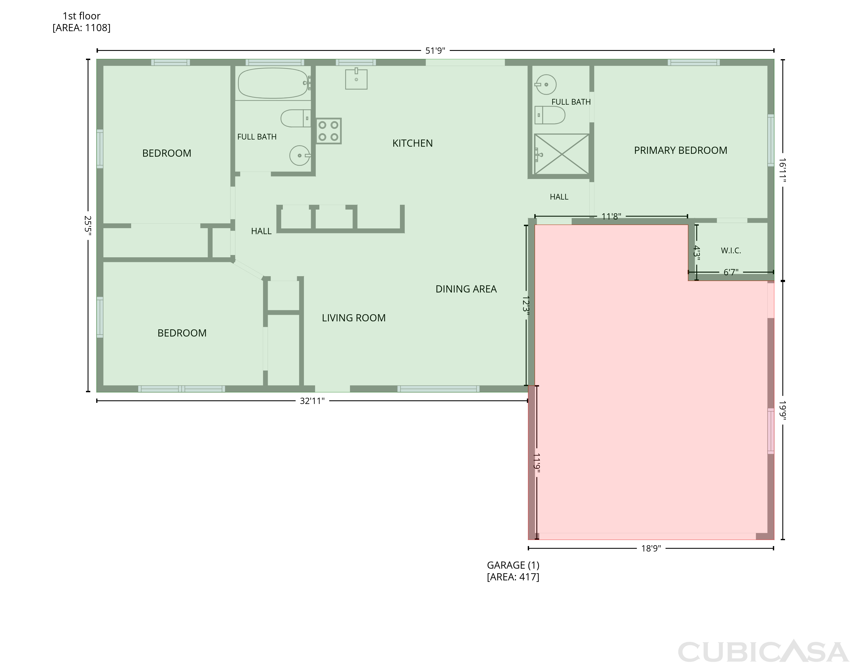 Main Floor of 624 Sherman Rd, South Daytona, FL