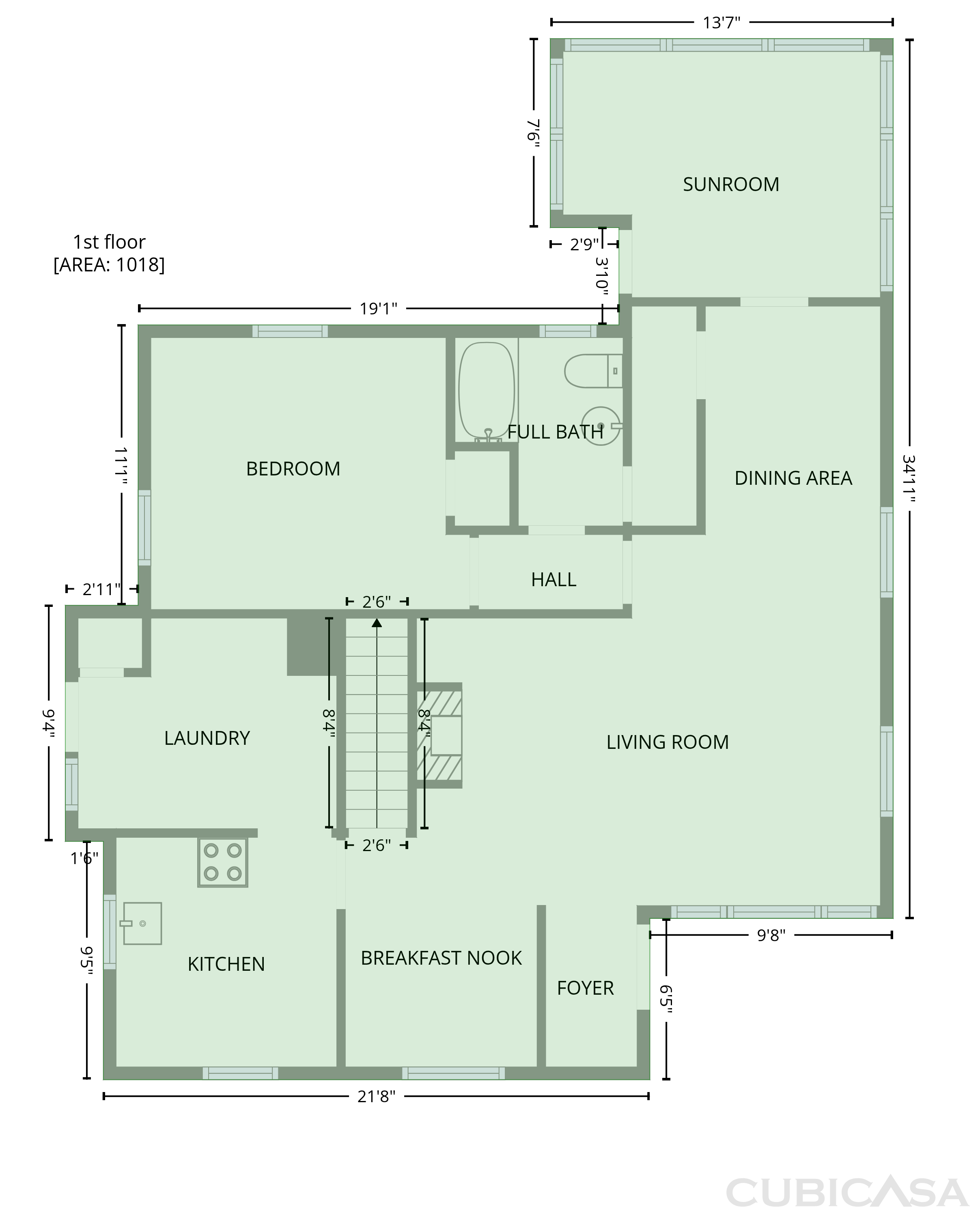 Main Floor of 4135 Eastway Rd, Cleveland, OH