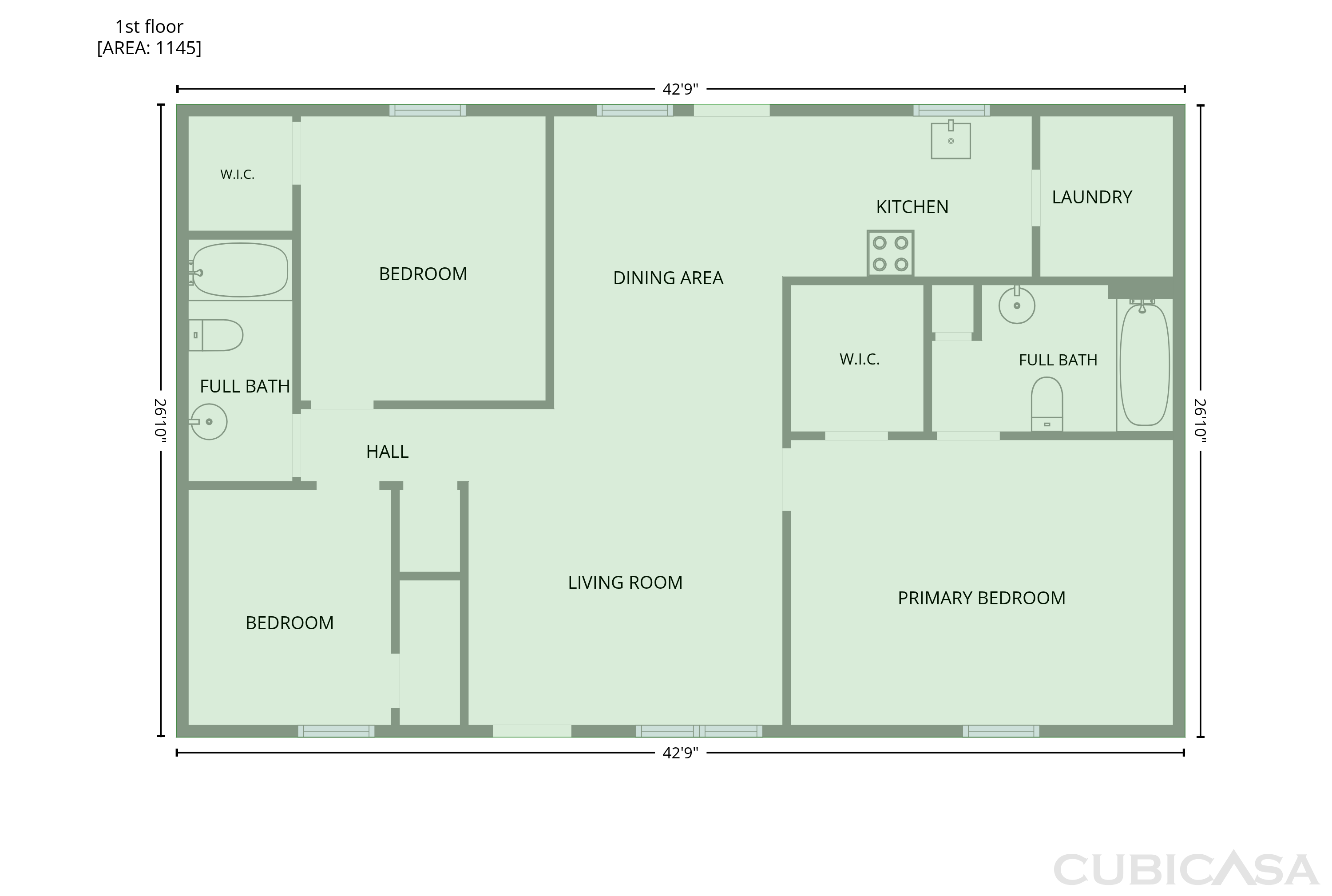 Main Floor of 685 Douglas Ave, Lewisburg, TN