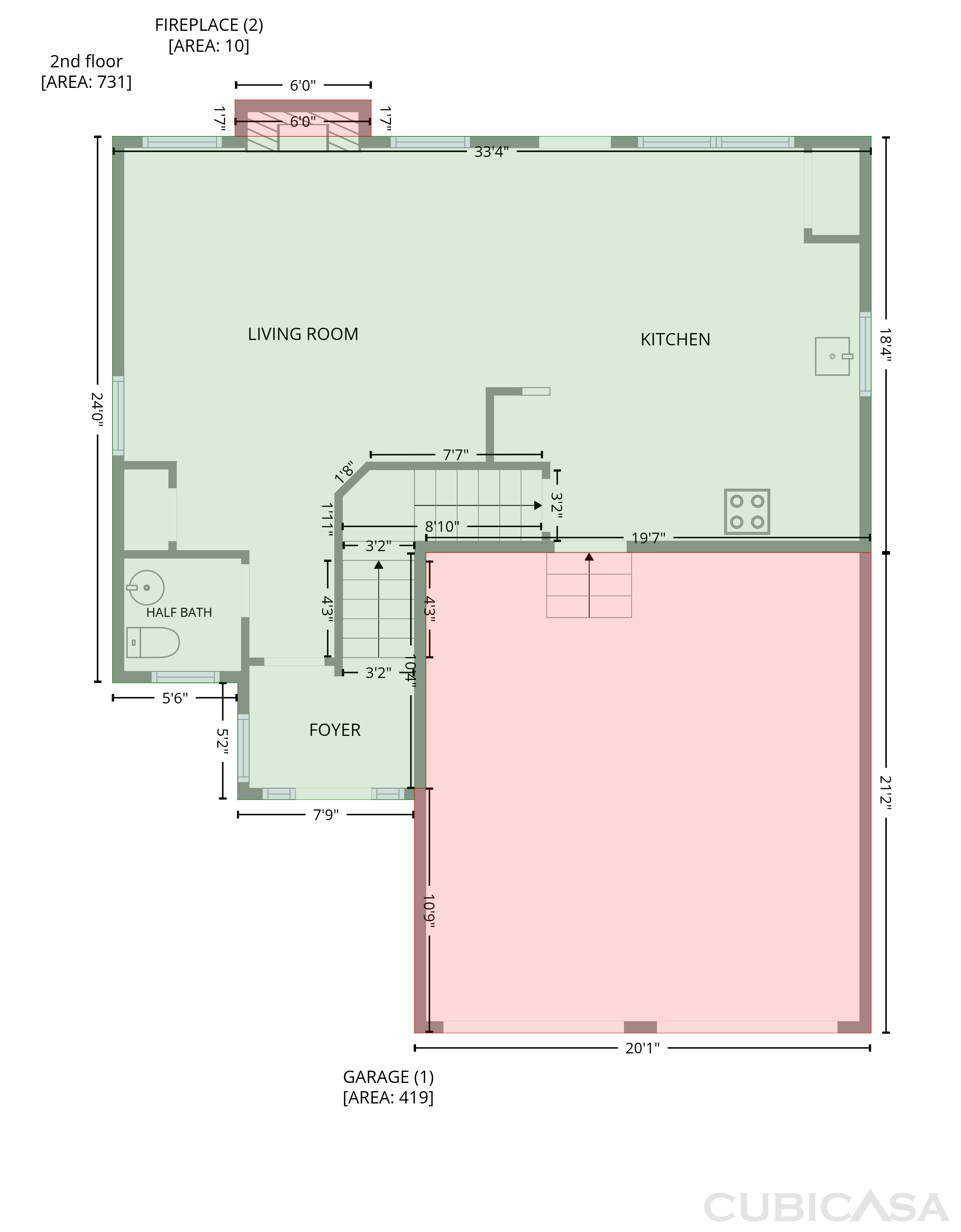 Second Floor of 434 Pine Tree Dr, Dawsonville, GA