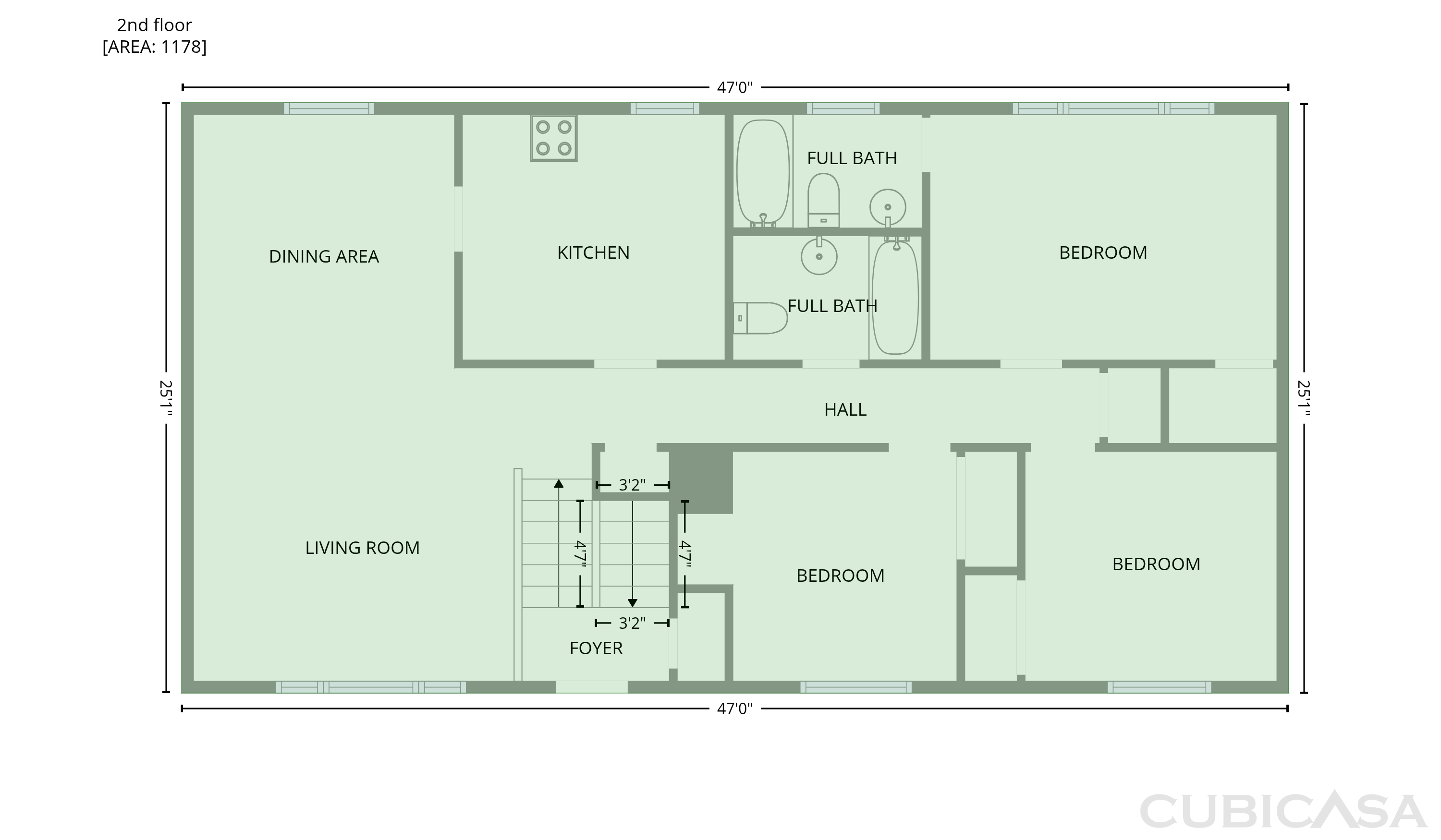 Second Floor of 333 E Chelsea St, Deland, FL