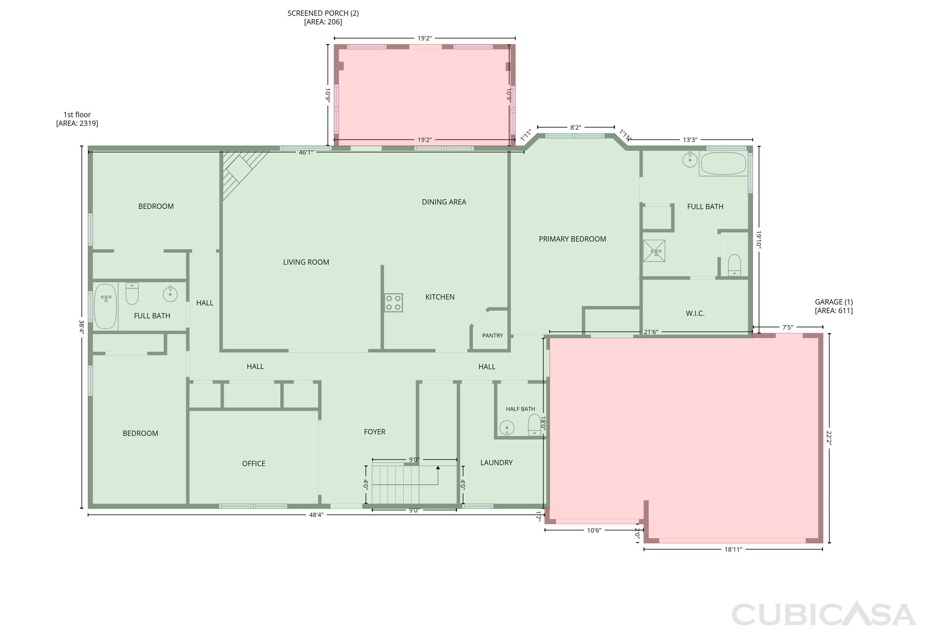 Main Floor of 1028 Skyline Blvd, Edmond, OK