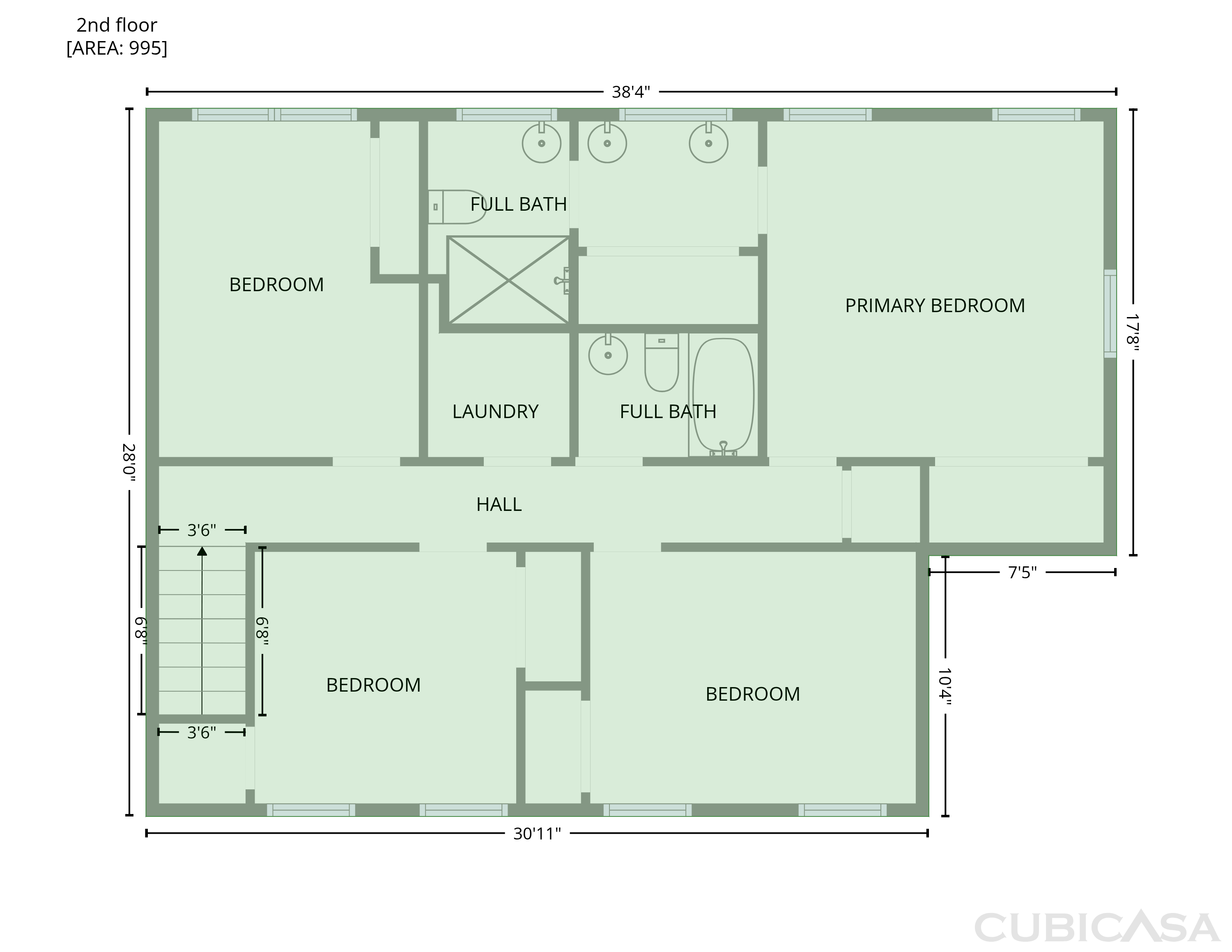 Second Floor of 6536 Mountview Ct, Brighton, MI