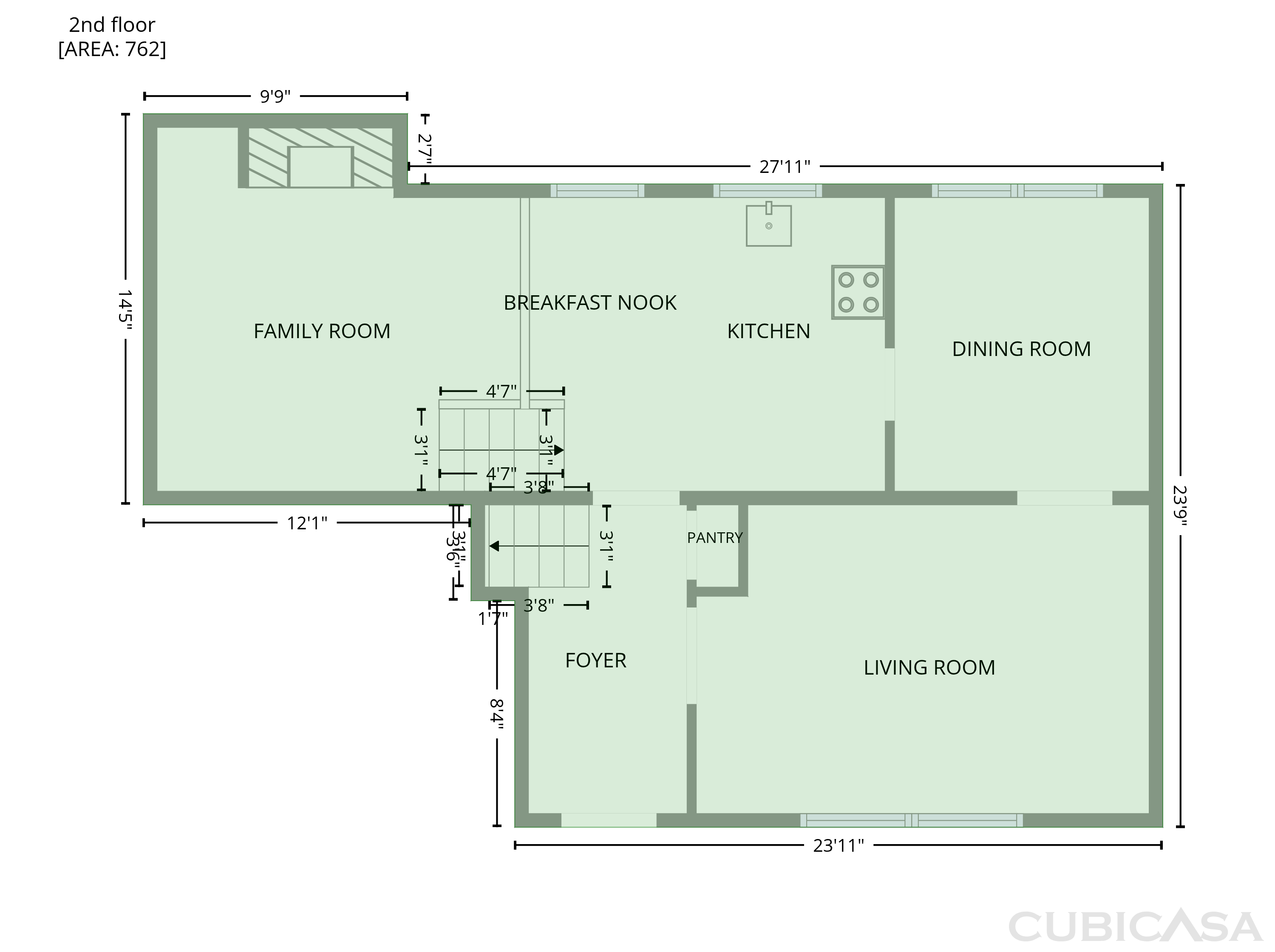 Second Floor of 8269 Clipper Dr, Chattanooga, TN