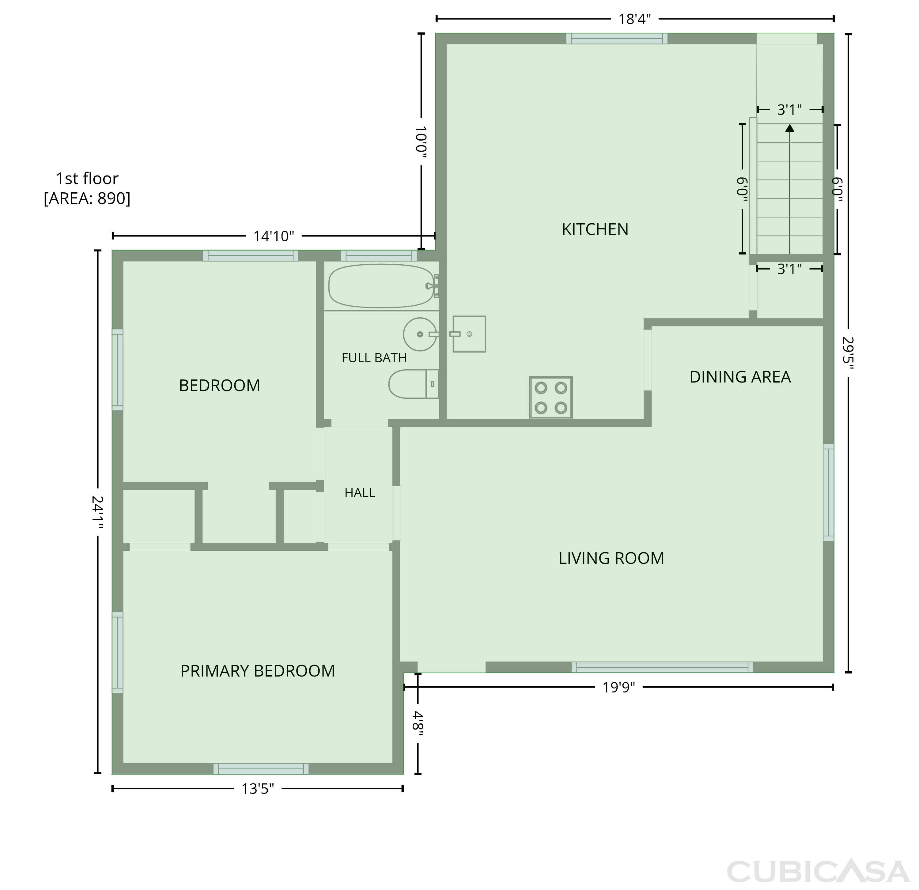 Second Floor of 3570 Newport St, Denver, CO