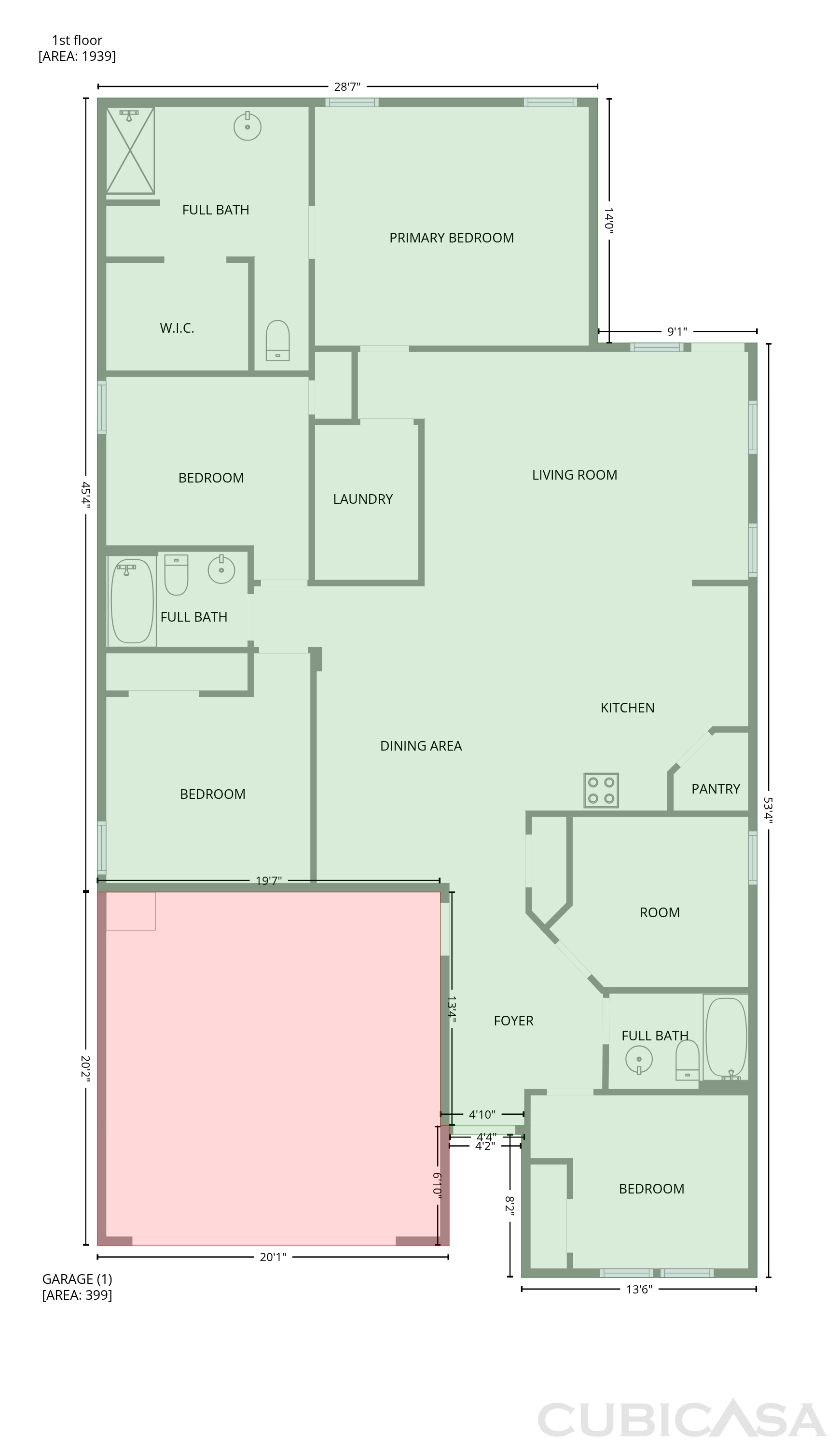 Main Floor of 6424 Waterfall Ln, Princeton, TX