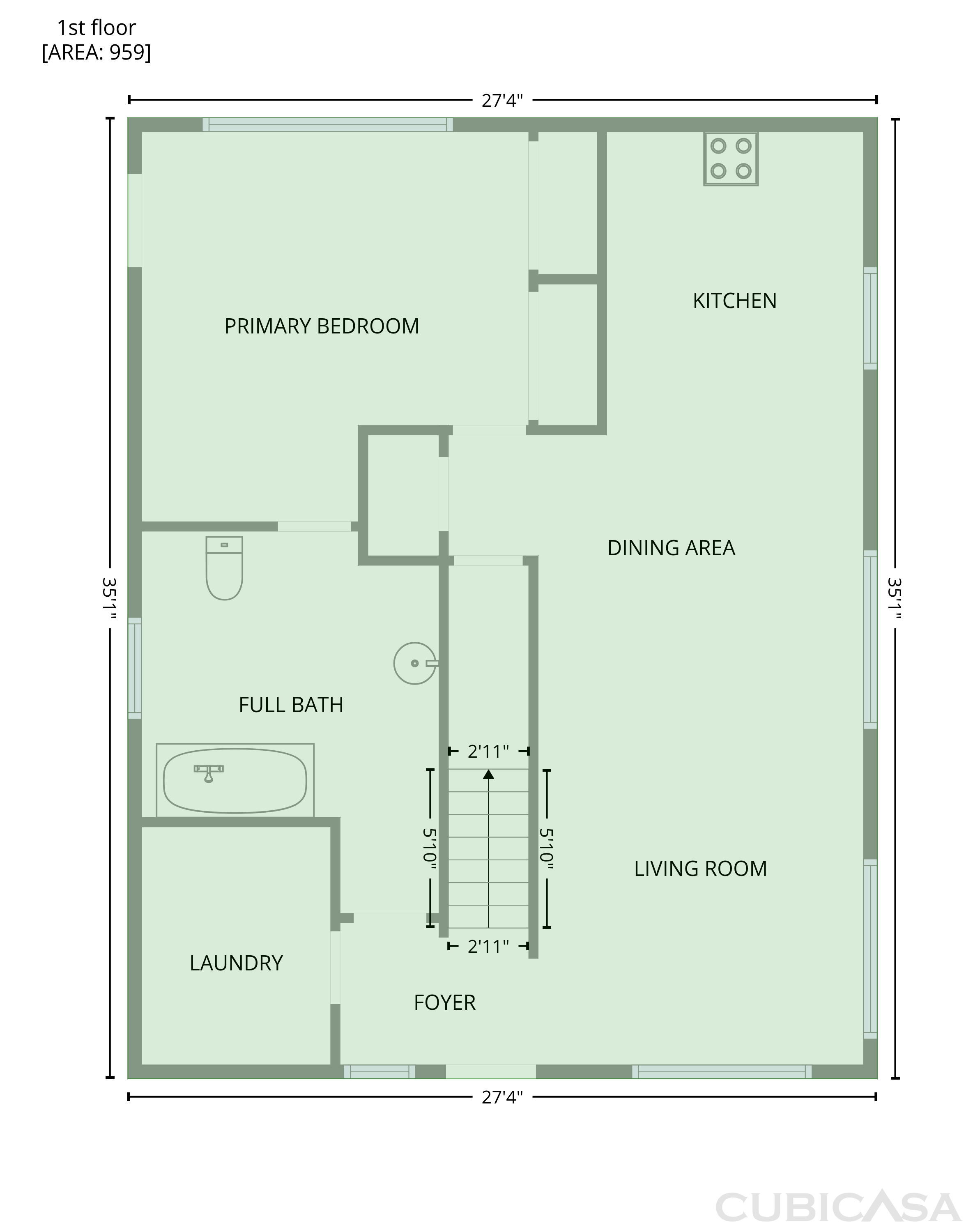 Main Floor of 1331 30th Ave E, Bradenton, FL