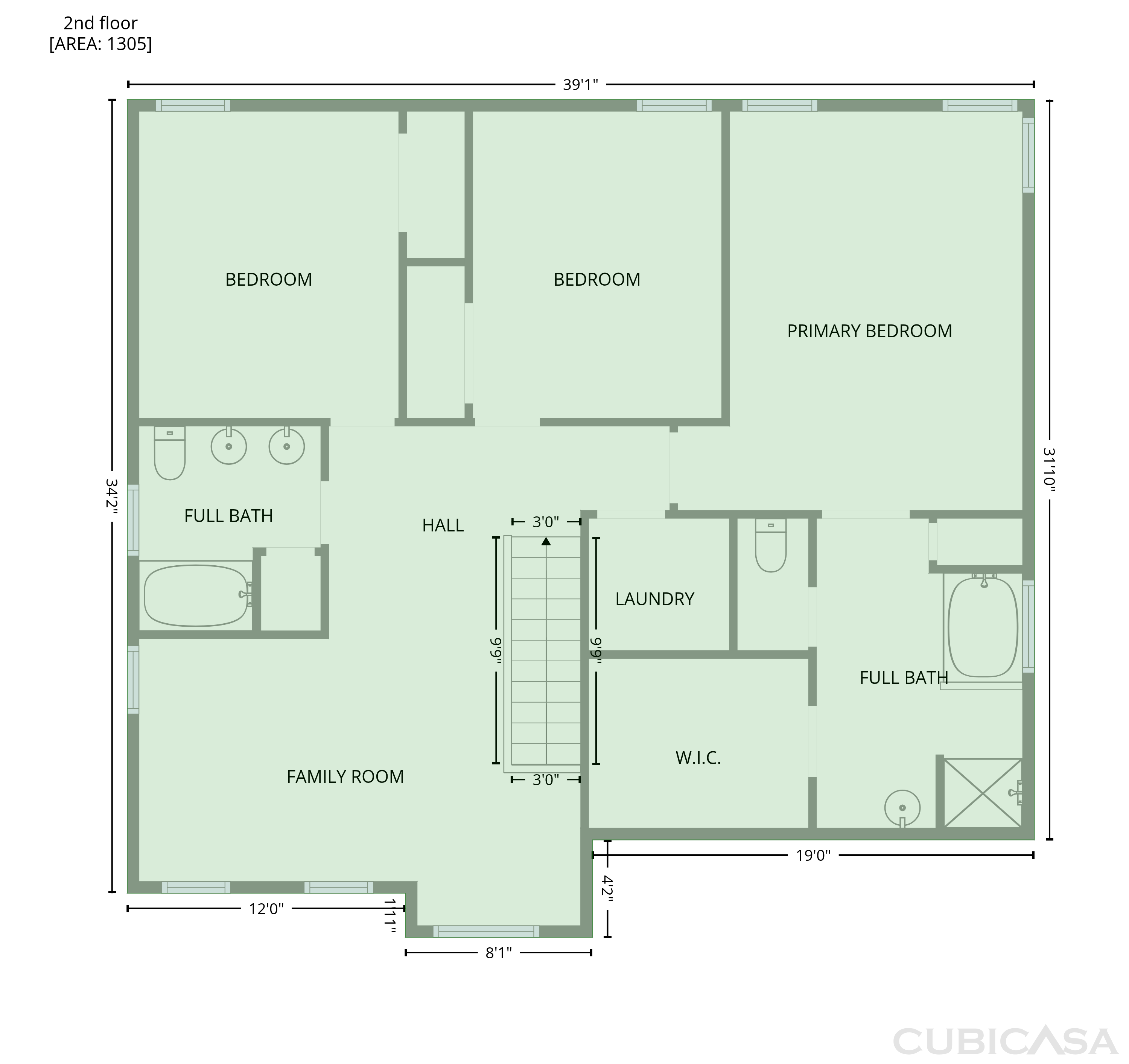 Second Floor of 301 Cypresshill Ct, Simpsonville, SC