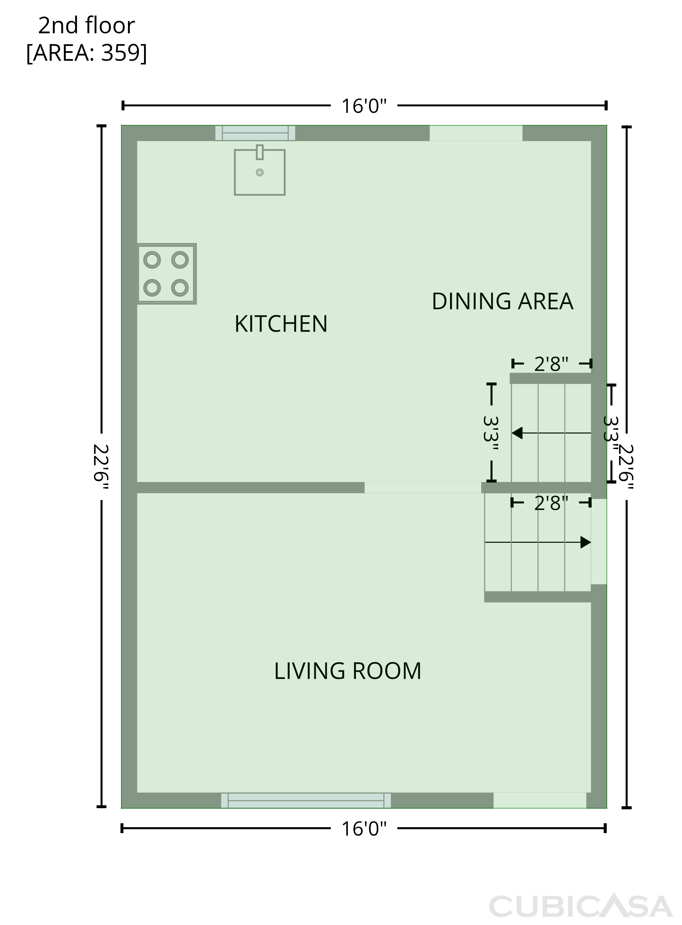 Second Floor of 3936 Rolling Pl, Conley, GA