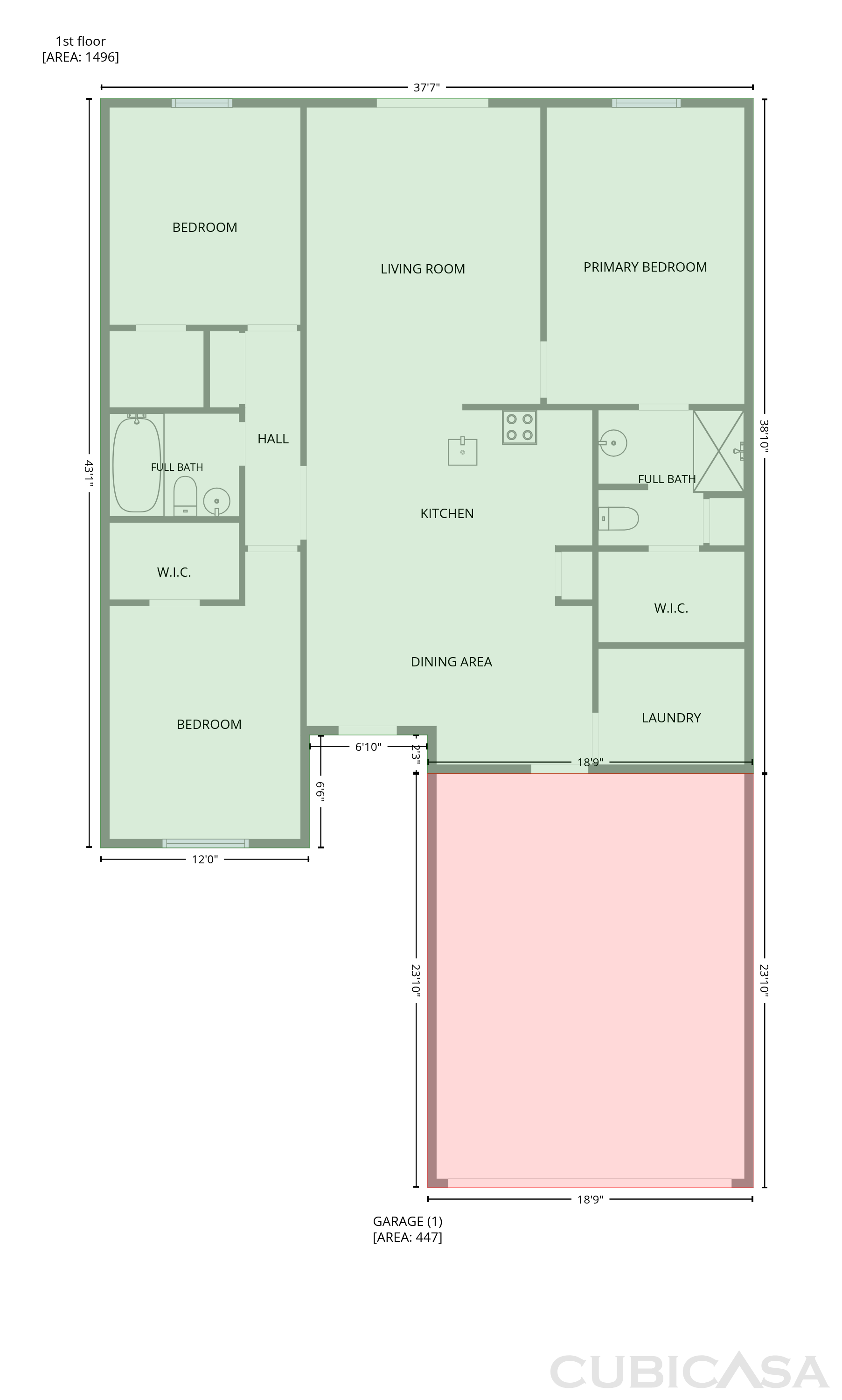 Main Floor of 33137 Irongate Dr, Leesburg, FL