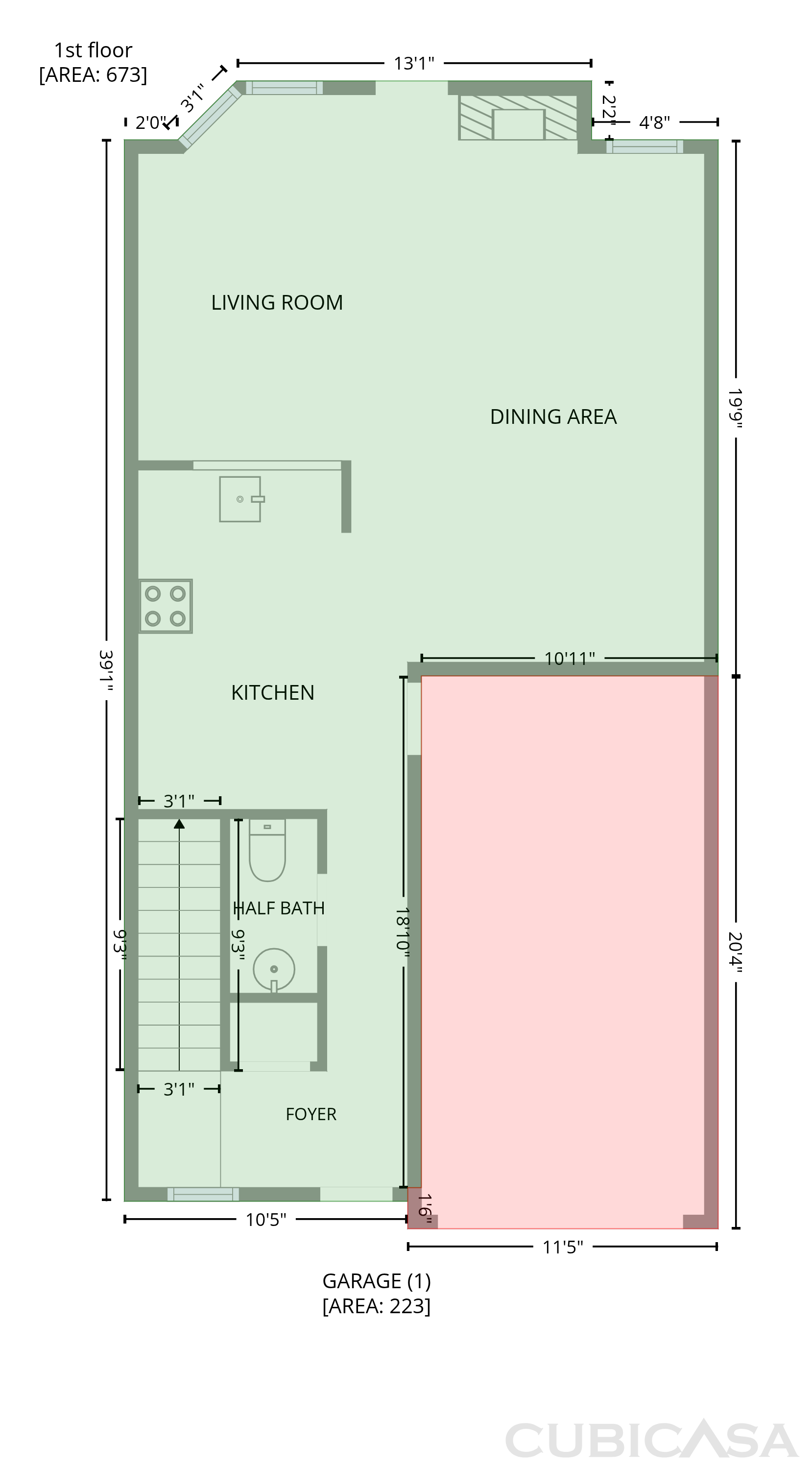 Main Floor of 2111 Ferentz Trce, Norcross, GA