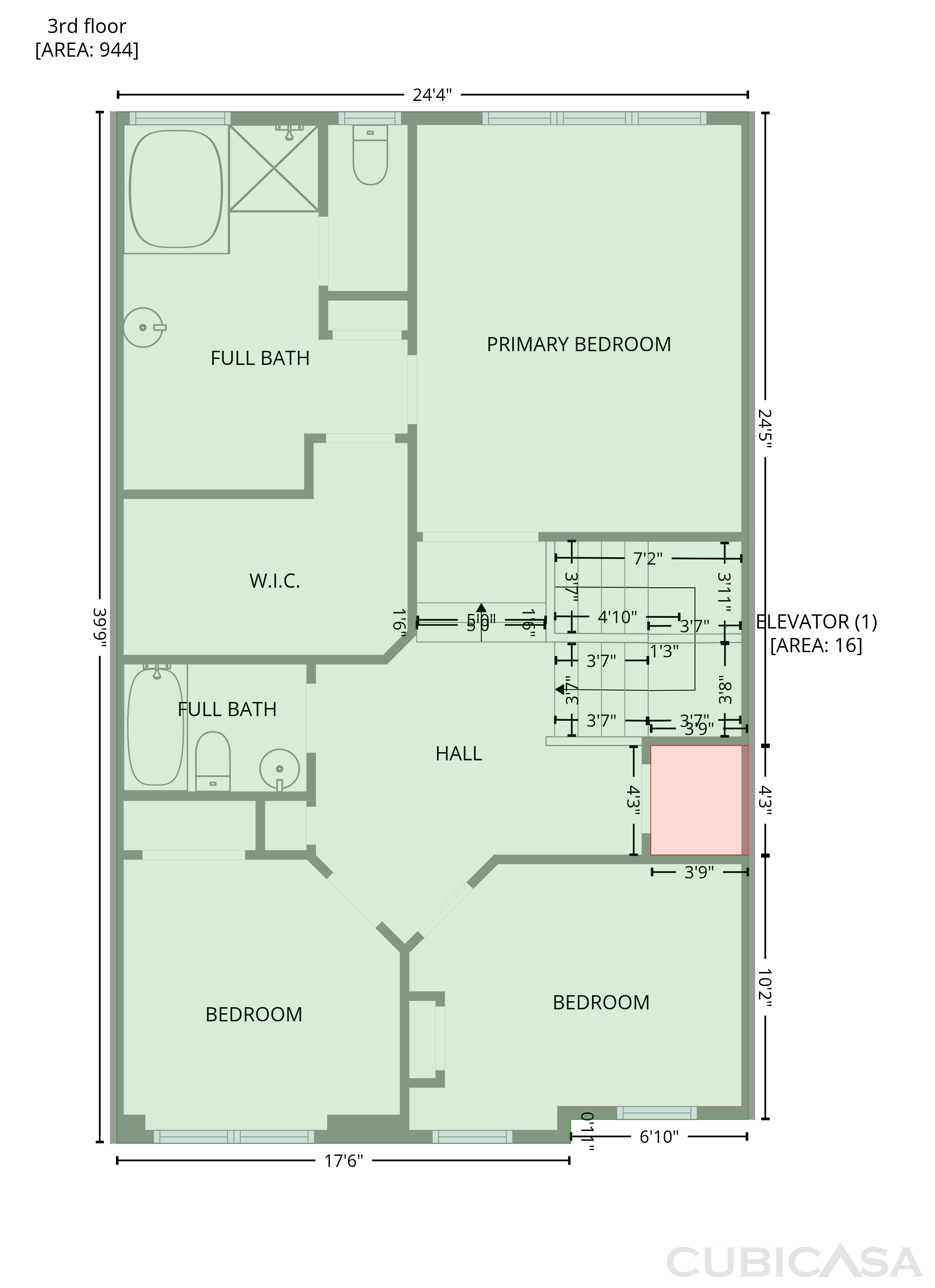 Third Floor of 1659 Woodwalk Strm SE, Atlanta, GA
