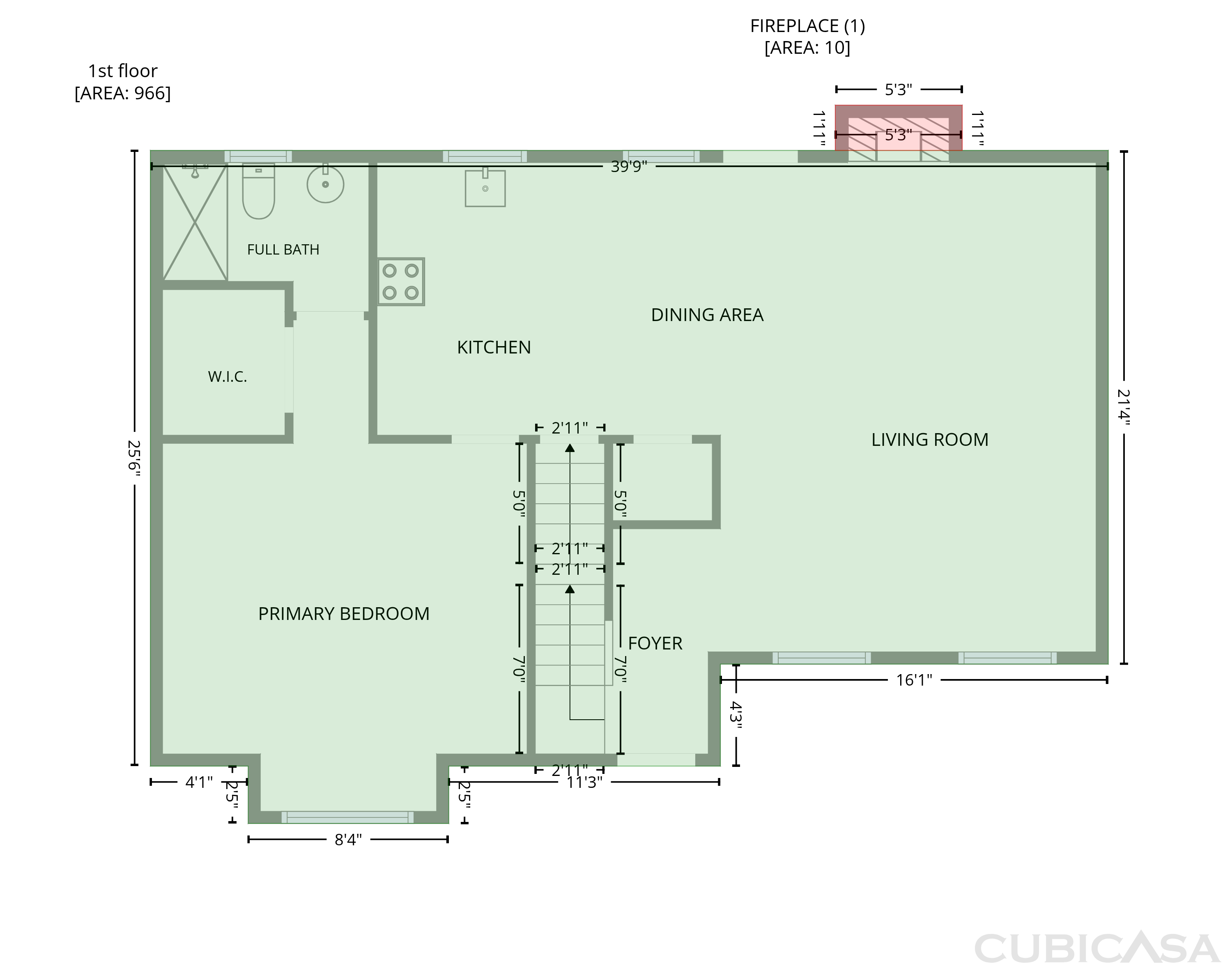 Second Floor of 1394 Natchez Trce SW, Marietta, GA