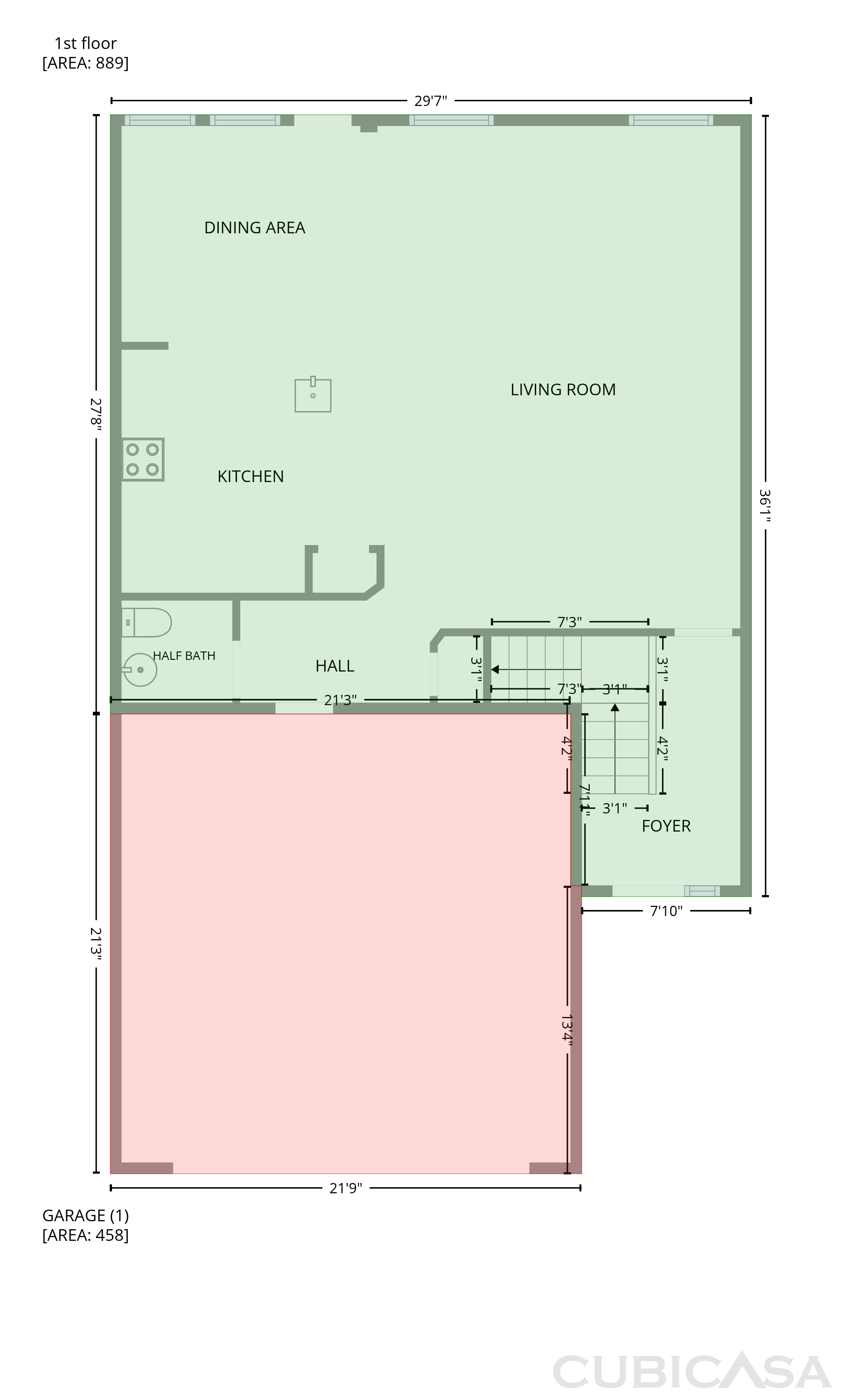 Main Floor of 747 Redbud Ln, Summerville, SC