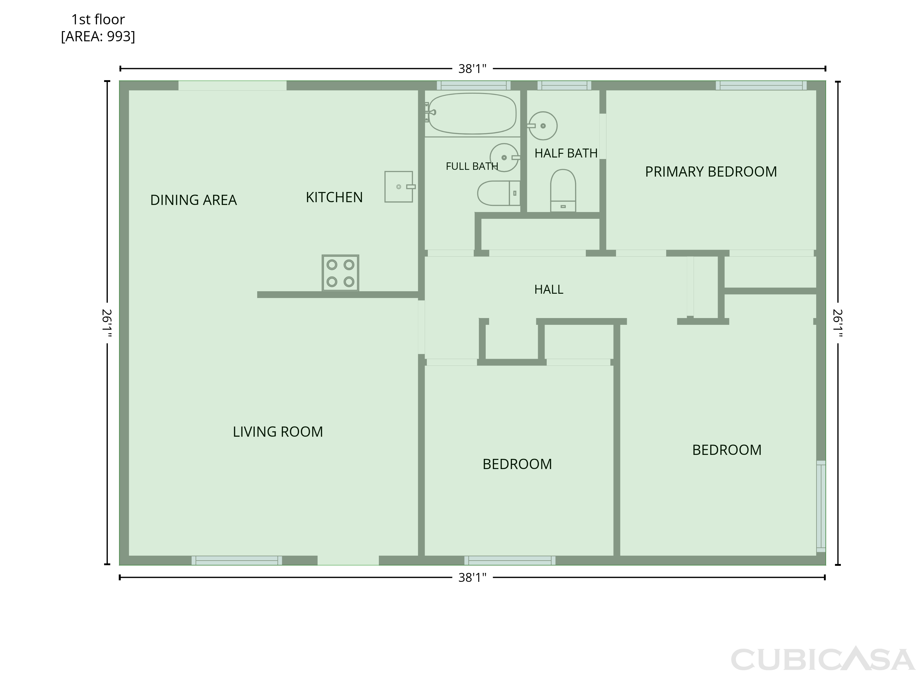 Main Floor of 415 E Indian School Ln, Banning, CA
