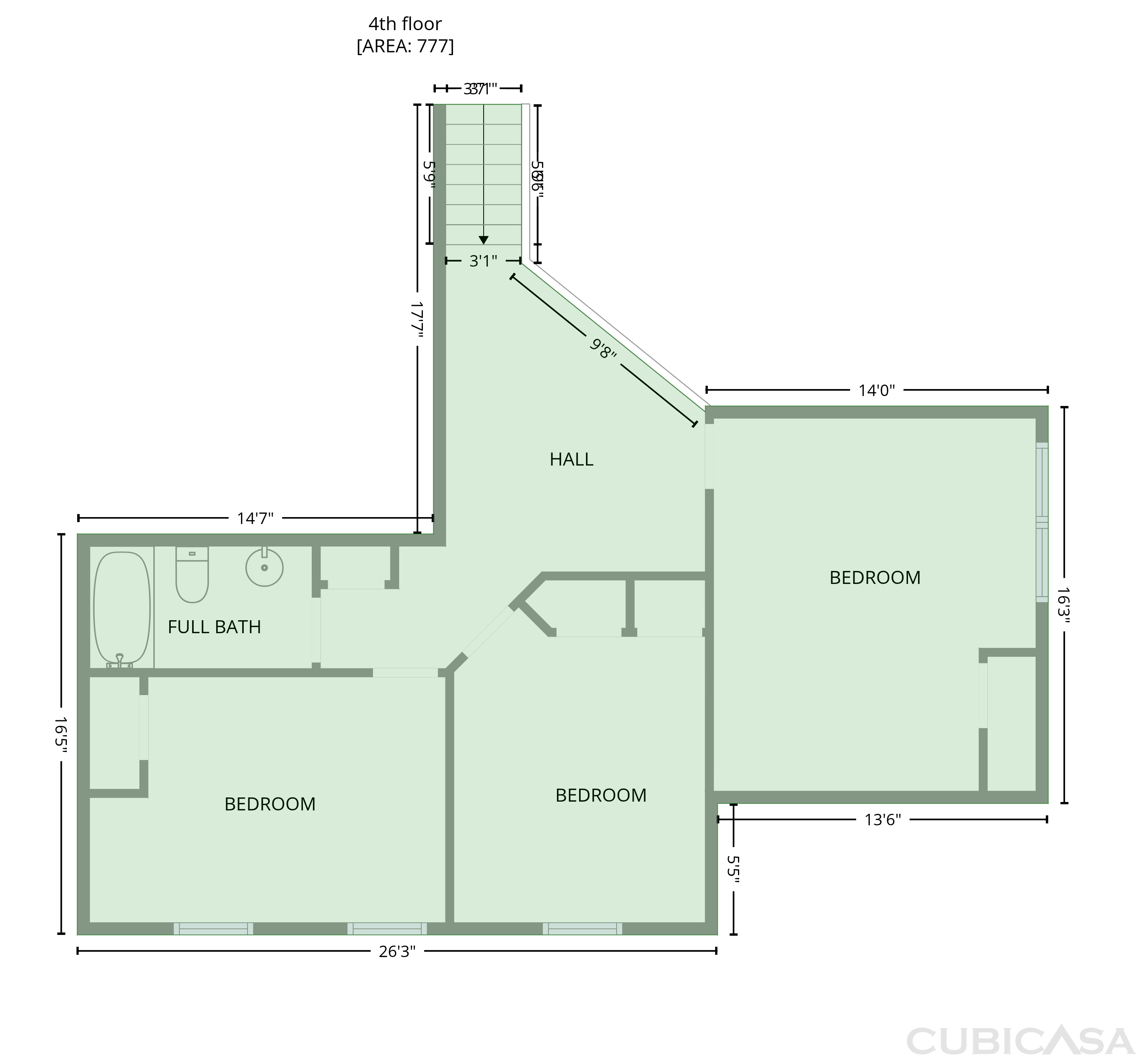 Floor 5 of 1332 Delcastle Loop, Grove City, OH
