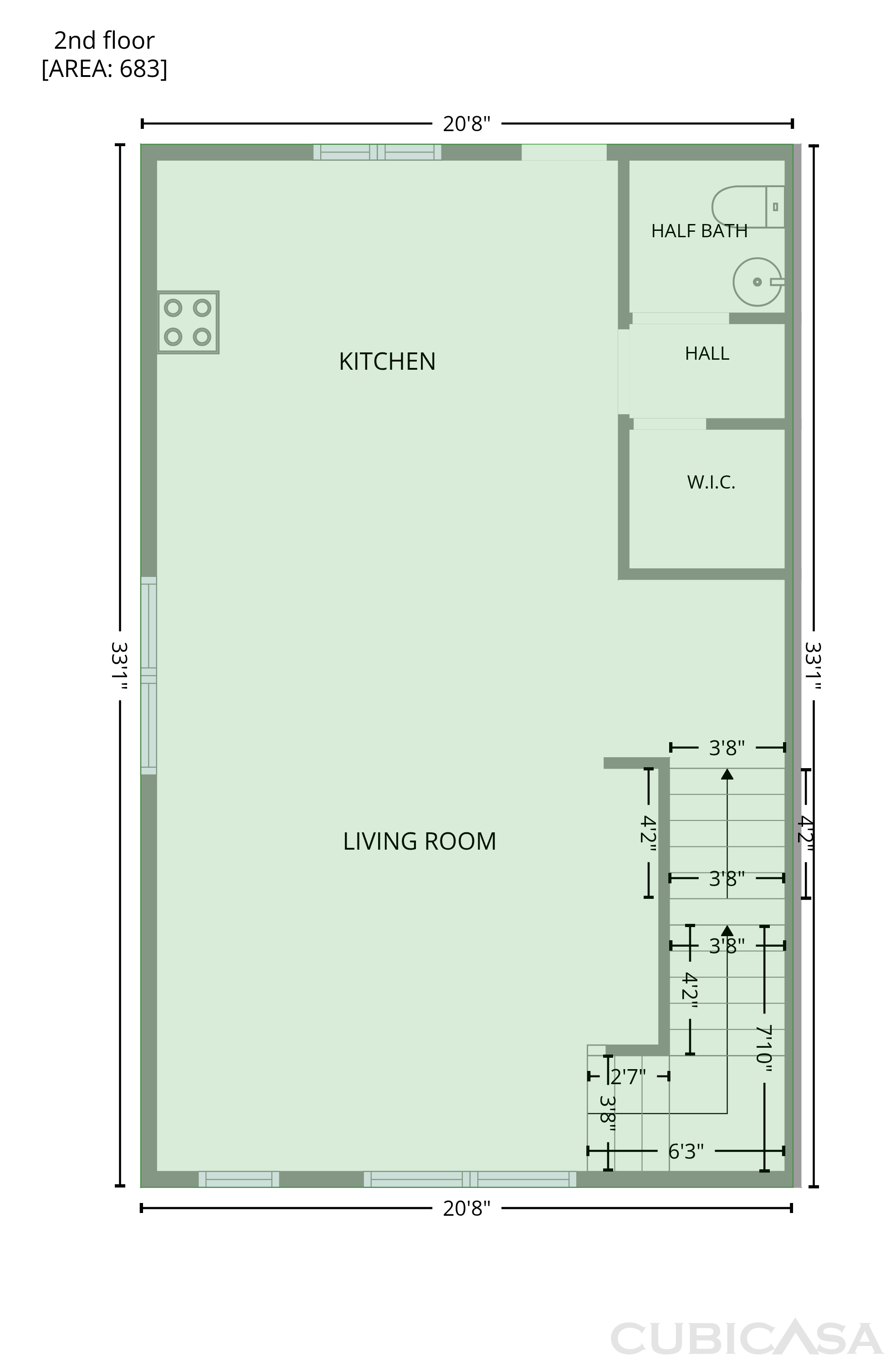 Second Floor of 9431 Ainslie Downs St, Charlotte, NC