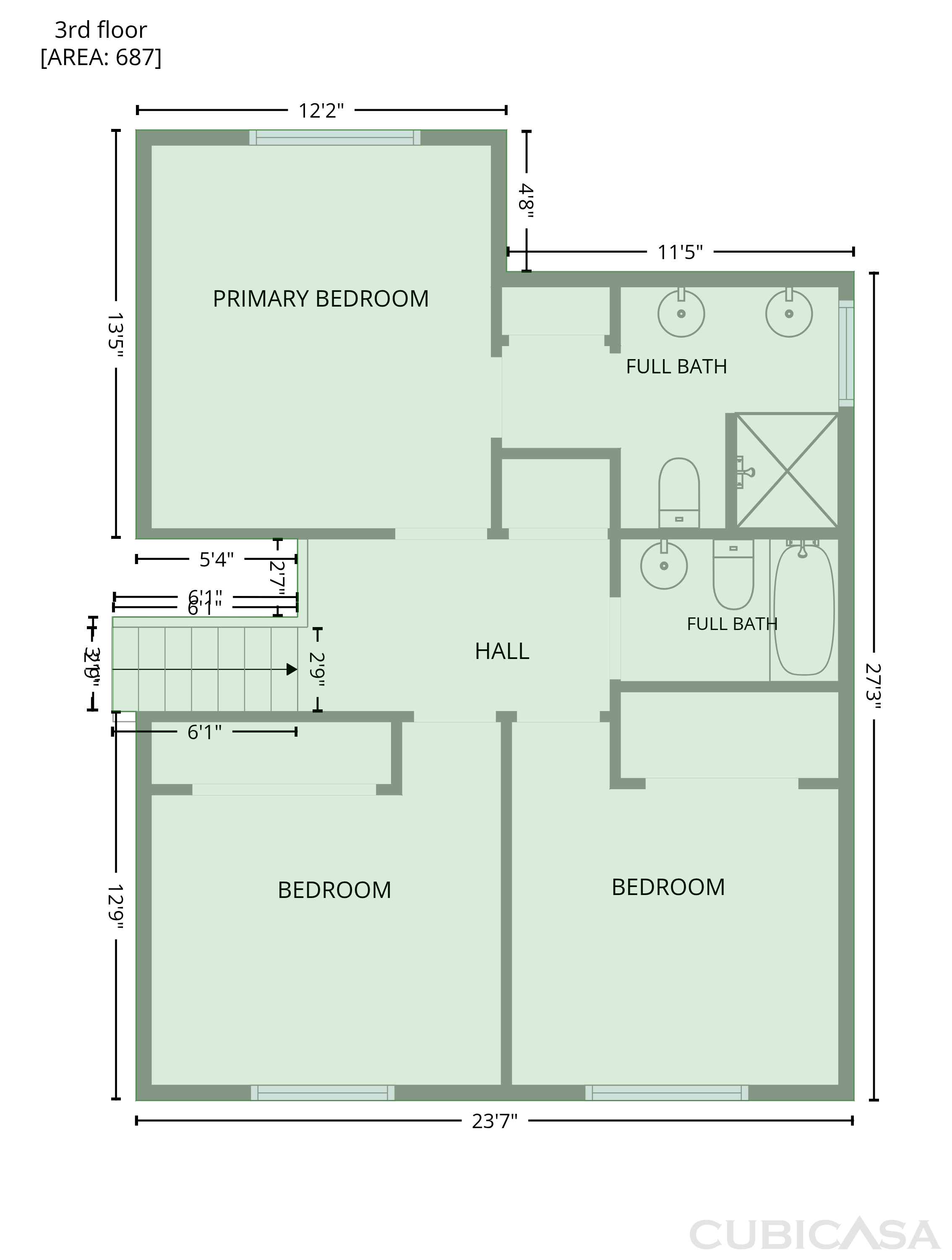 Third Floor of 2509 Oakwood Dr, Burnsville, MN