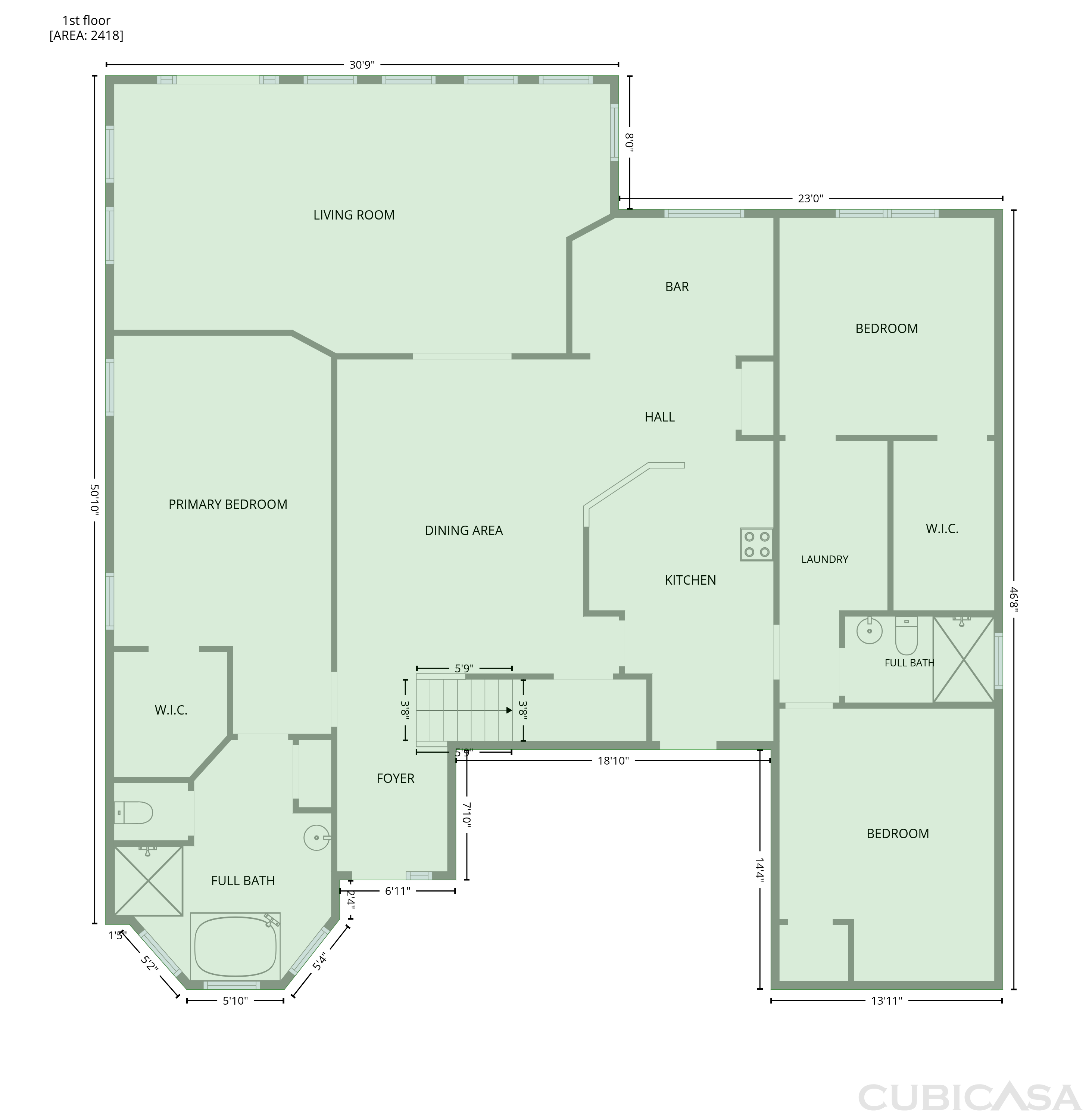 Main Floor of 2015 River Crossing Dr, Valrico, FL