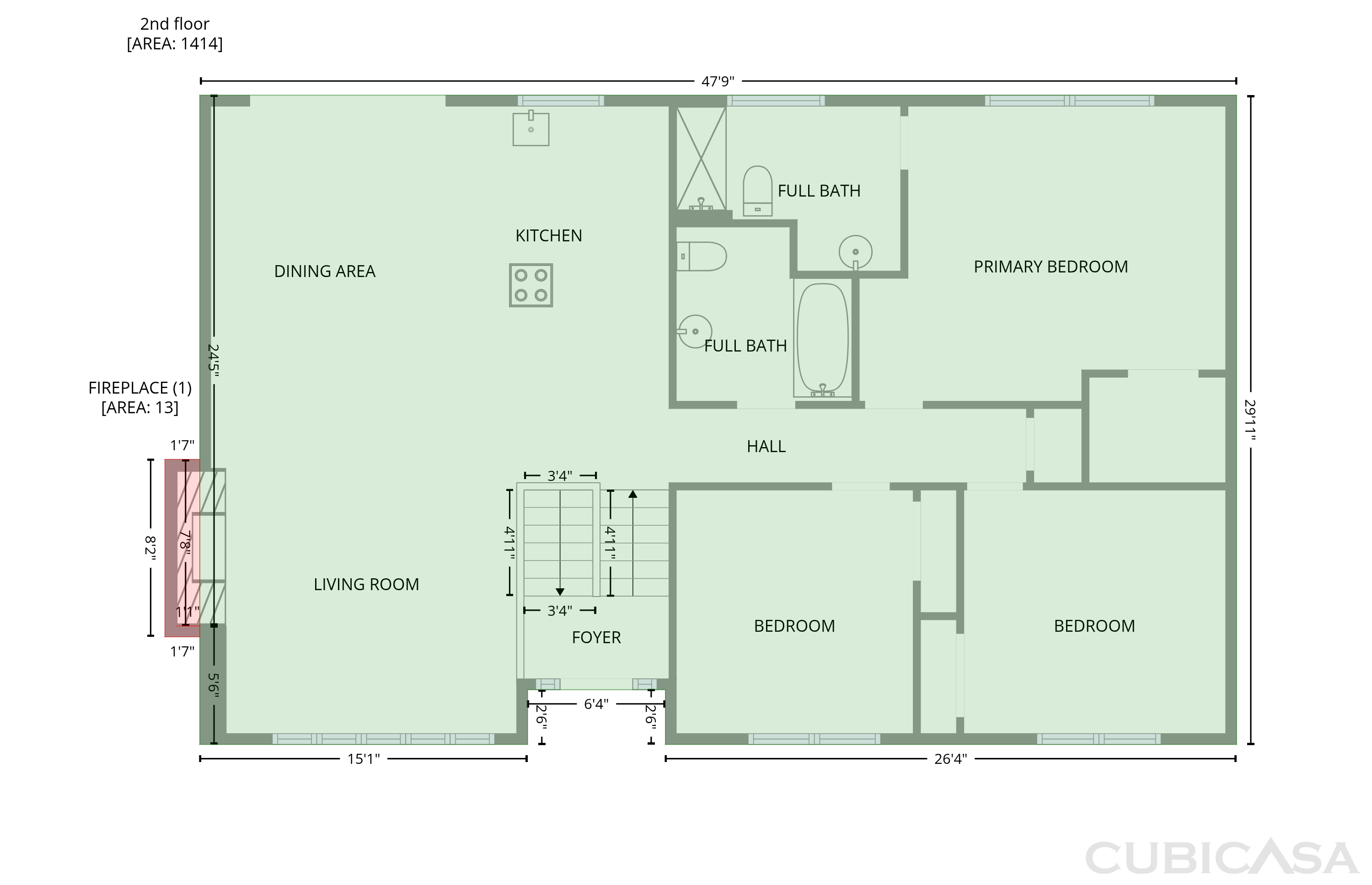 Second Floor of 2909 Sagebrush Dr, Lawrence, KS