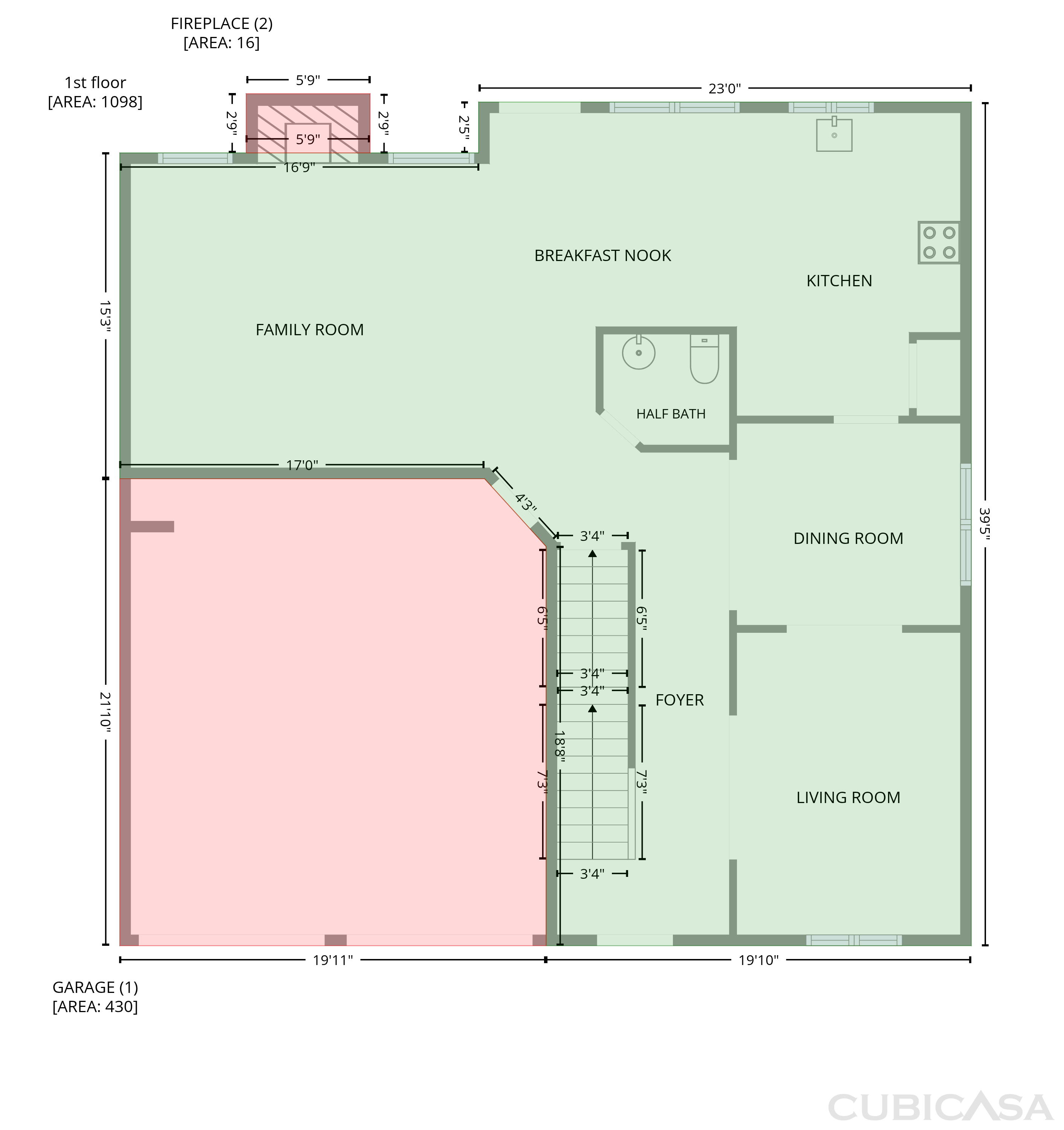 Second Floor of 672 Mill Creek Trl, Jonesboro, GA
