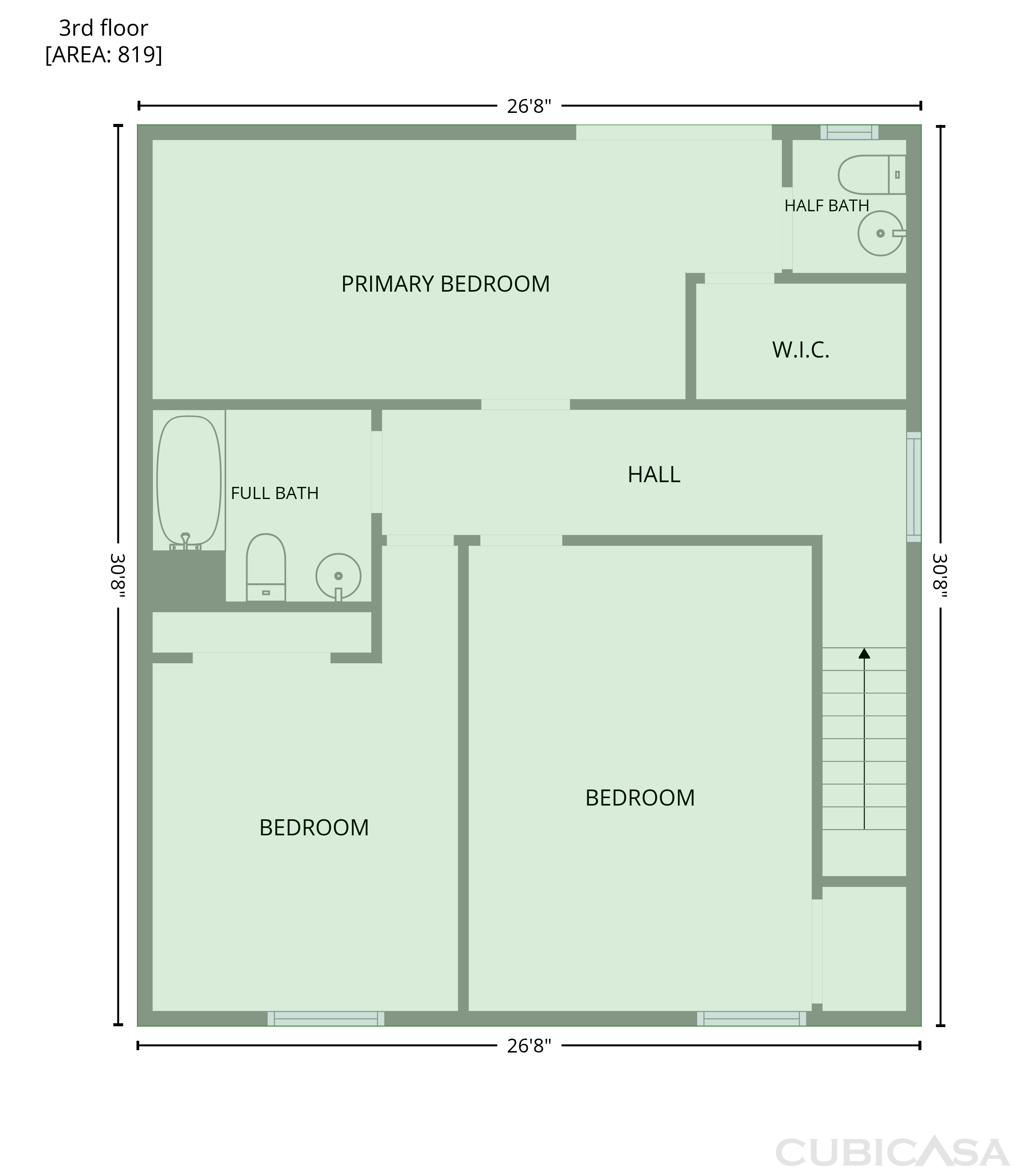 Third Floor of 4036 Elizabeth St, Hickory, NC