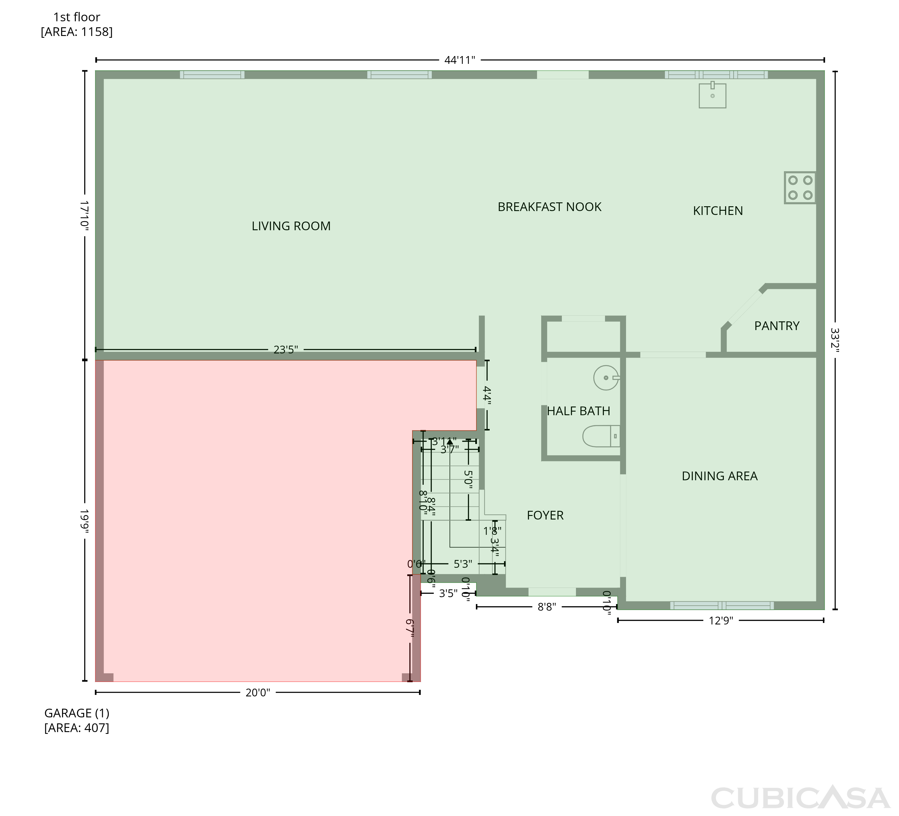 Main Floor of 91 Richmond Dr, Lagrange, GA