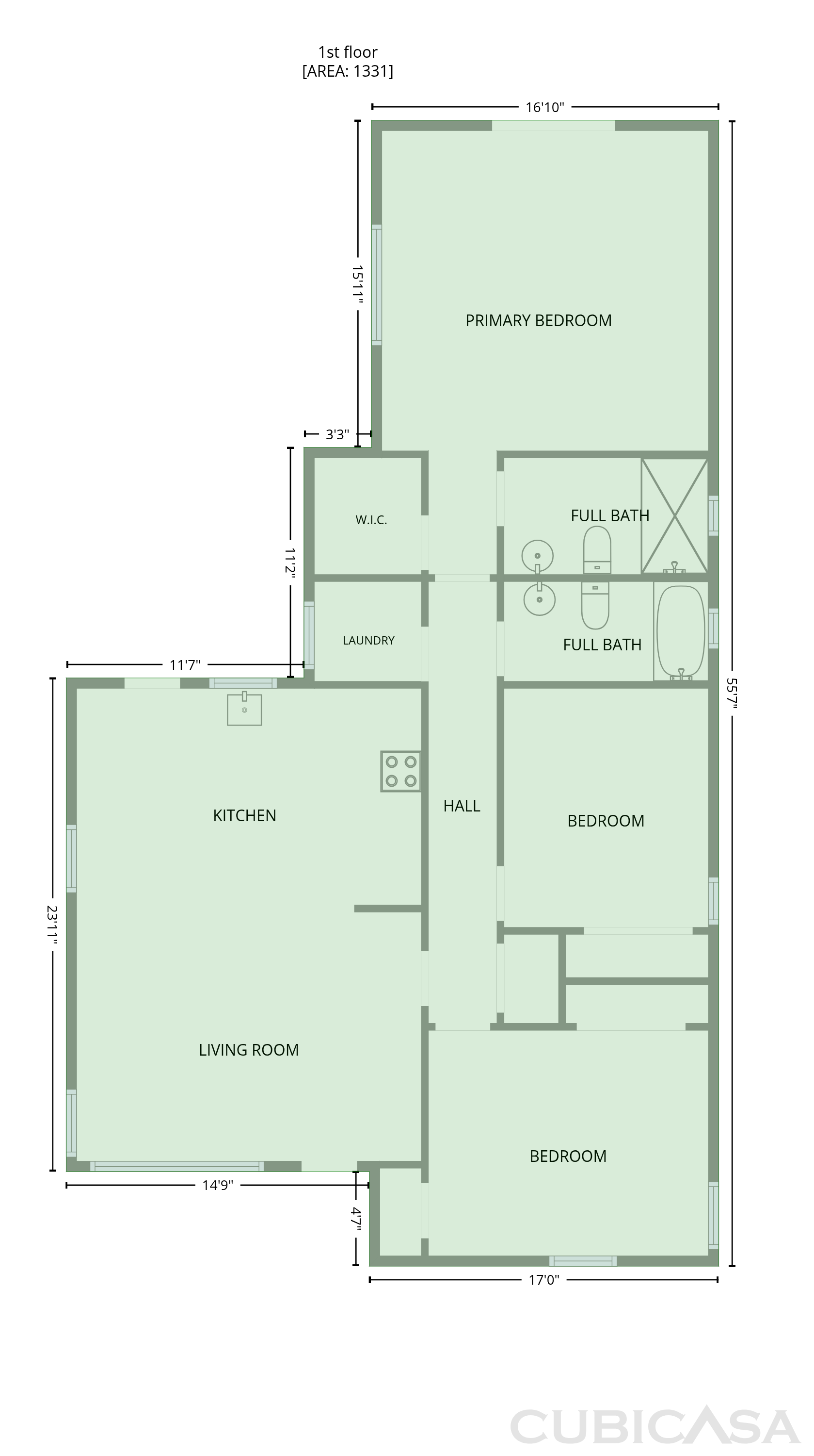 Main Floor of 1844 Fleming St, Pomona, CA
