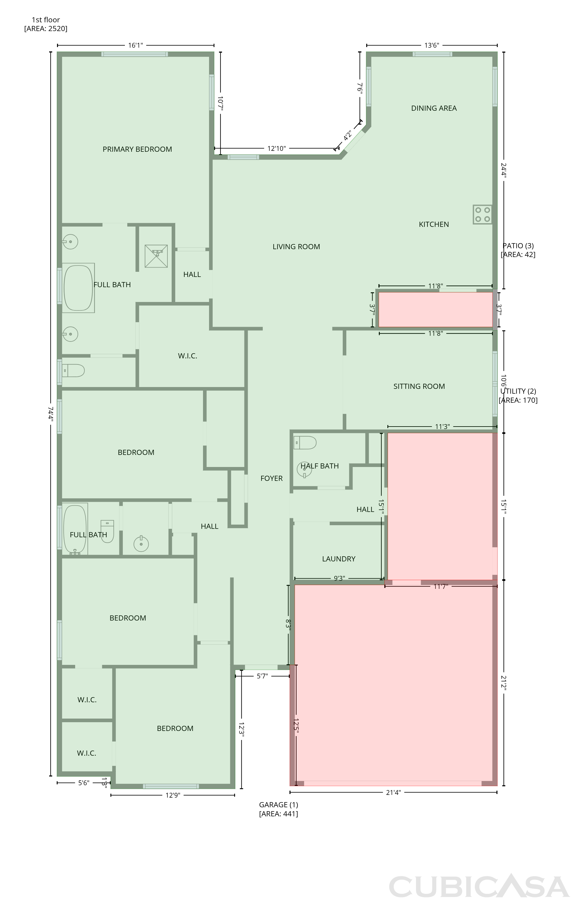 Main Floor of 18840 W Mercer Ln, Surprise, AZ