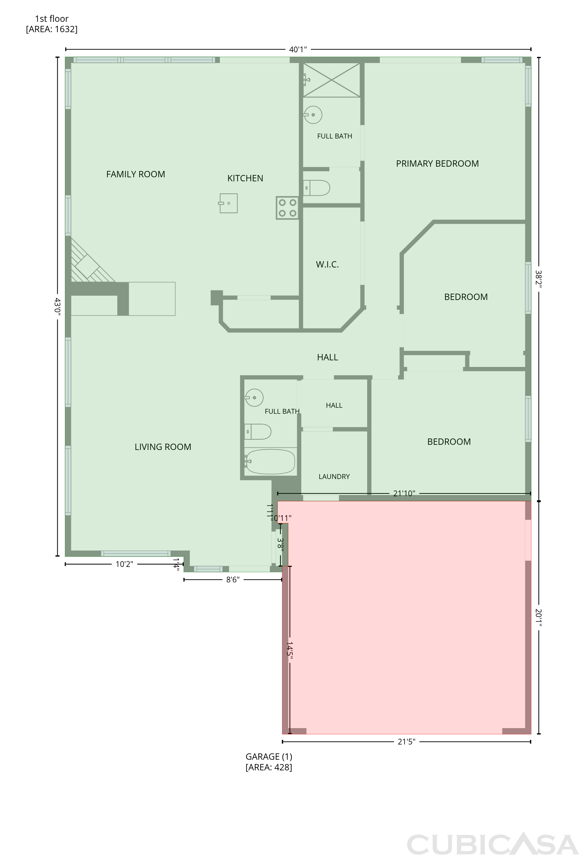 Main Floor of 13477 Fairfield Dr, Corona, CA