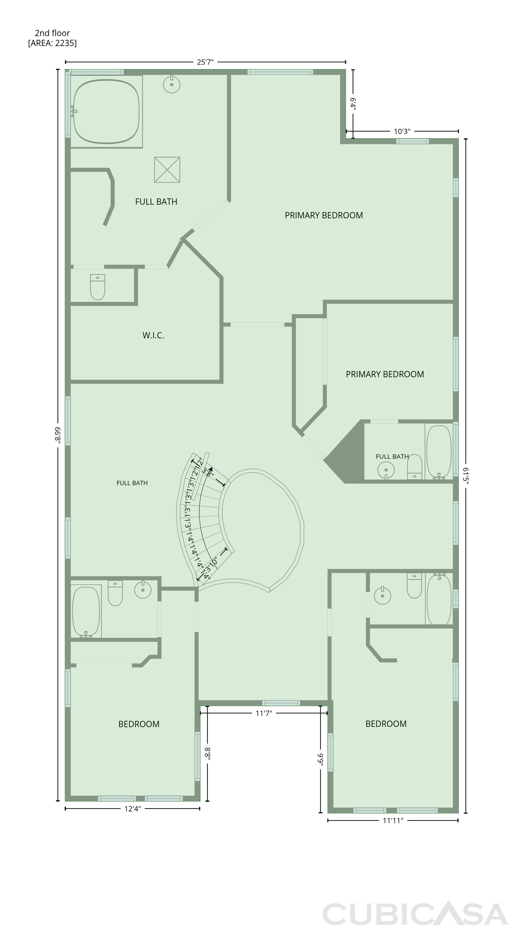 Second Floor of 17109 Santa Cruz Ct, Yorba Linda, CA