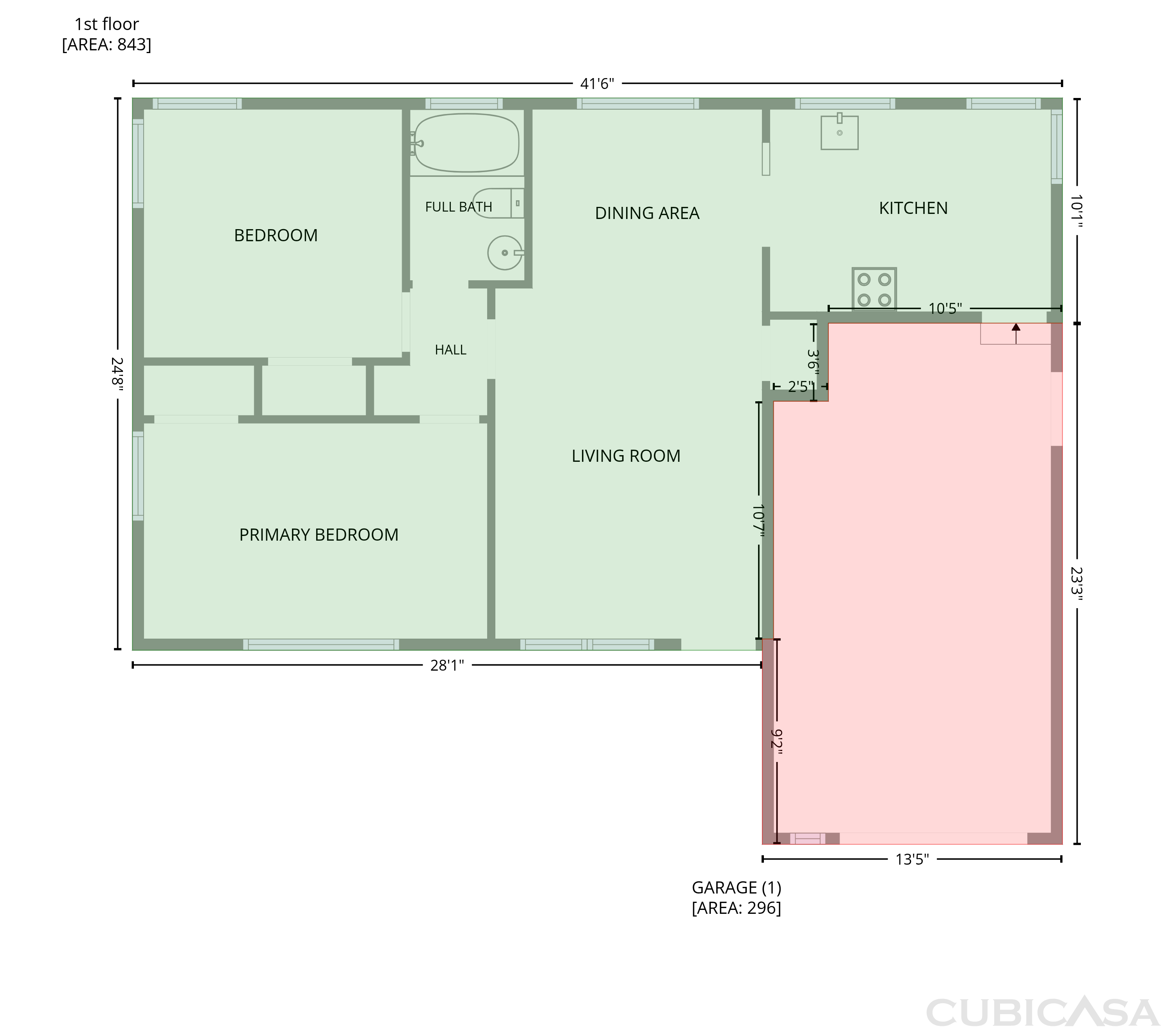 Main Floor of 1212 SW 54th St, Oklahoma City, OK