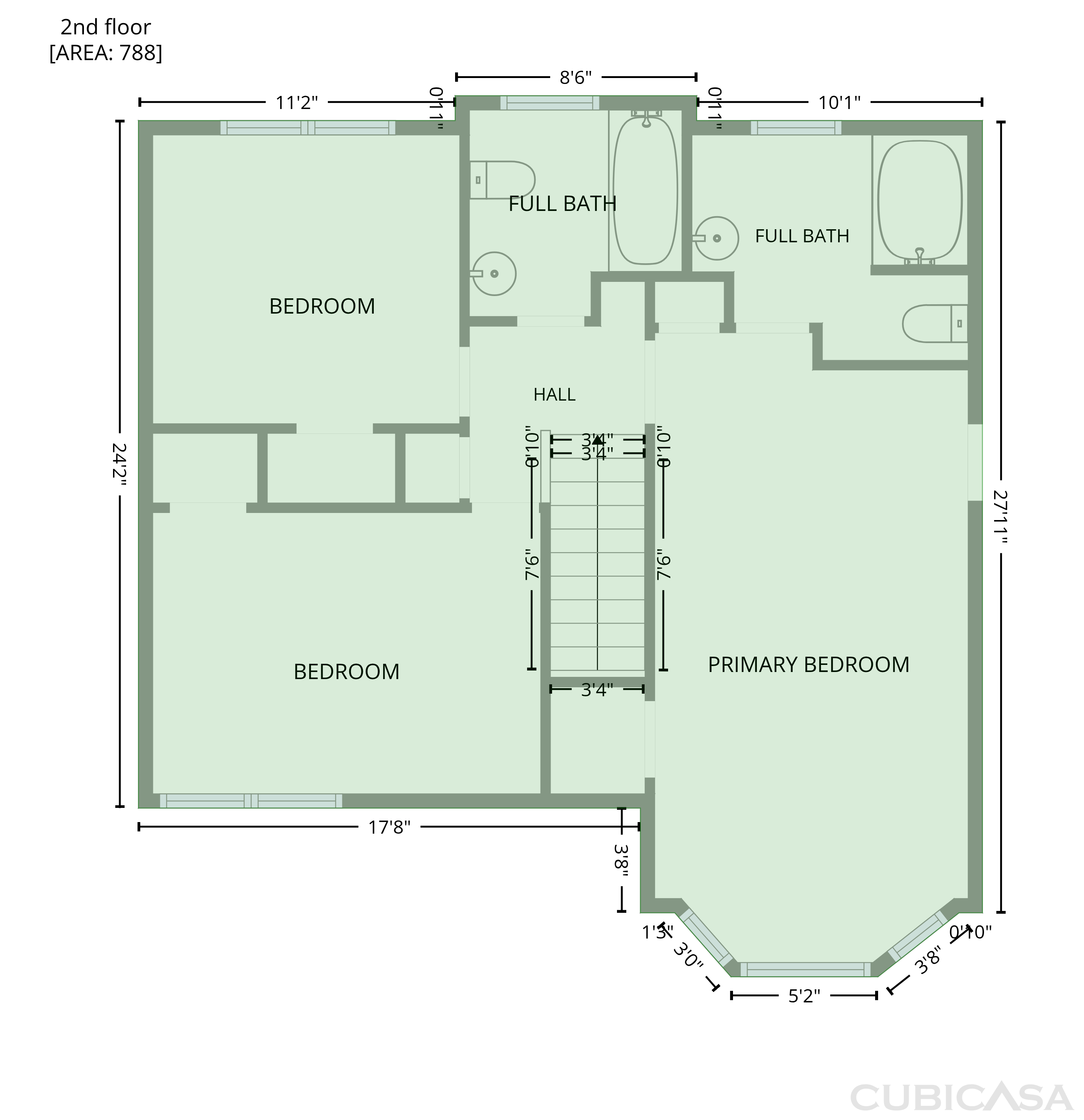 Second Floor of 1039 Plantation Blvd SE, Conyers, GA
