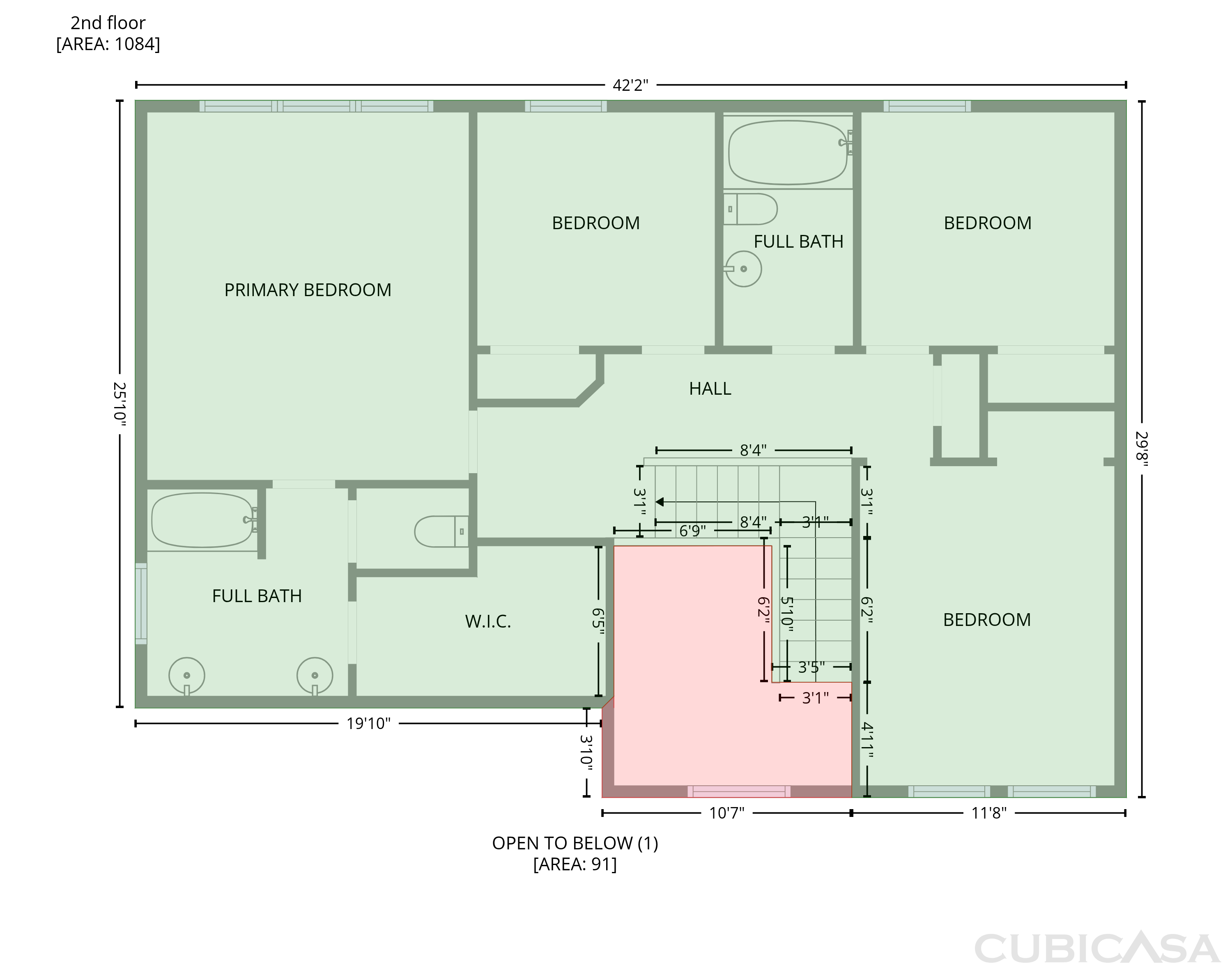 Third Floor of 7629 Henley Dr, Ypsilanti, MI