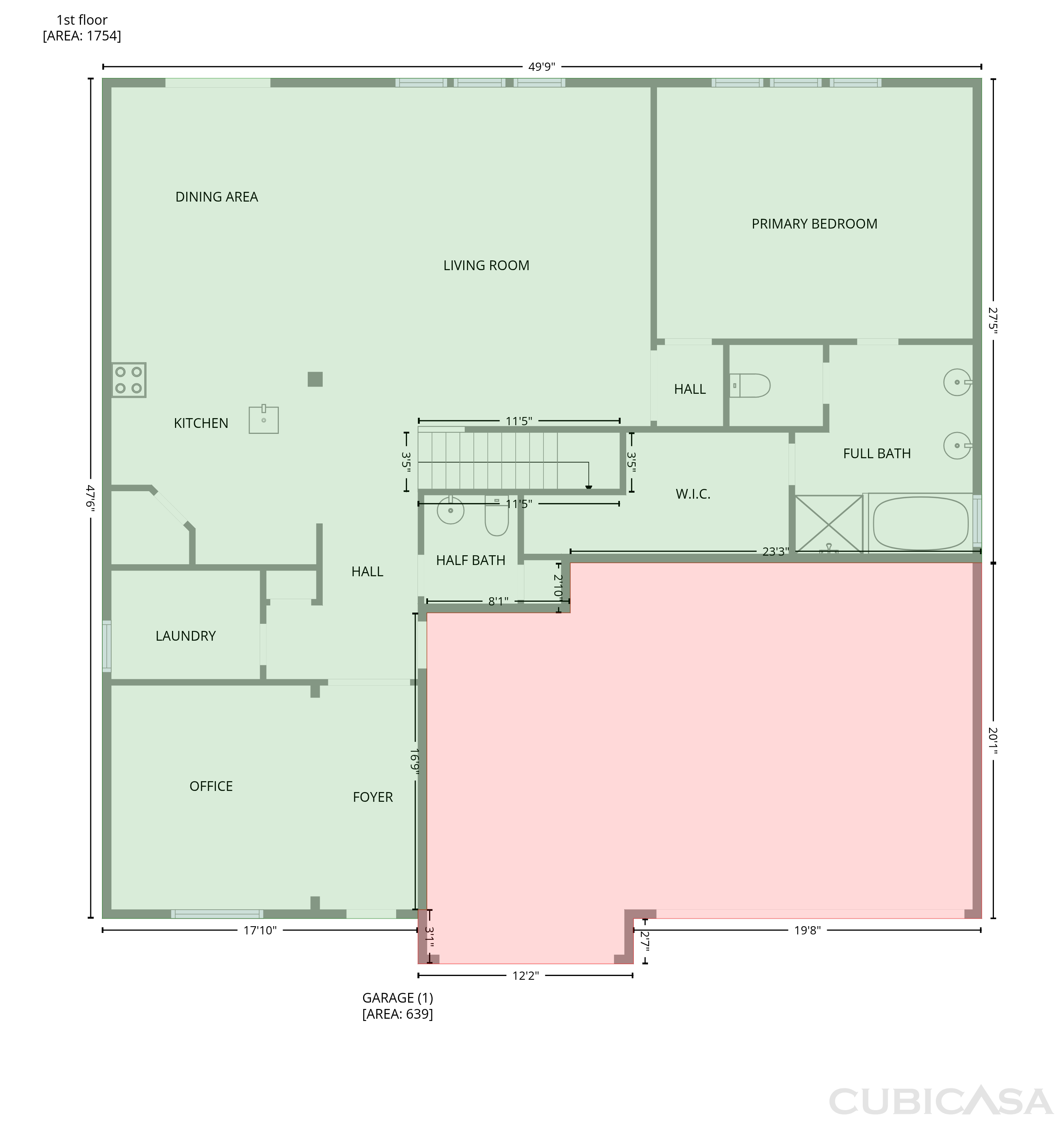 Main Floor of 1811 Henley St, Saint Cloud, FL