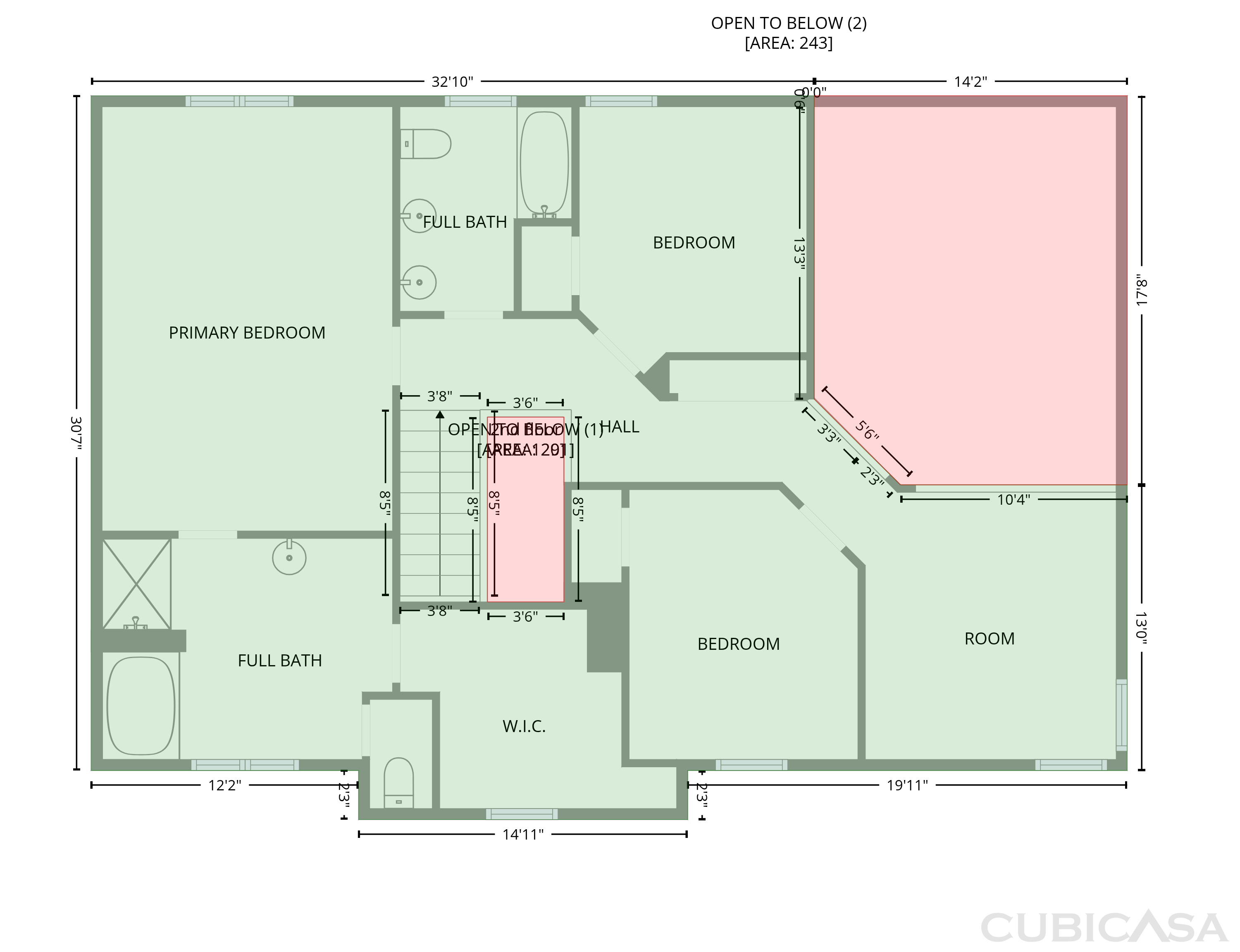 Second Floor of 5259 Baysdon Cir, Indianapolis, IN