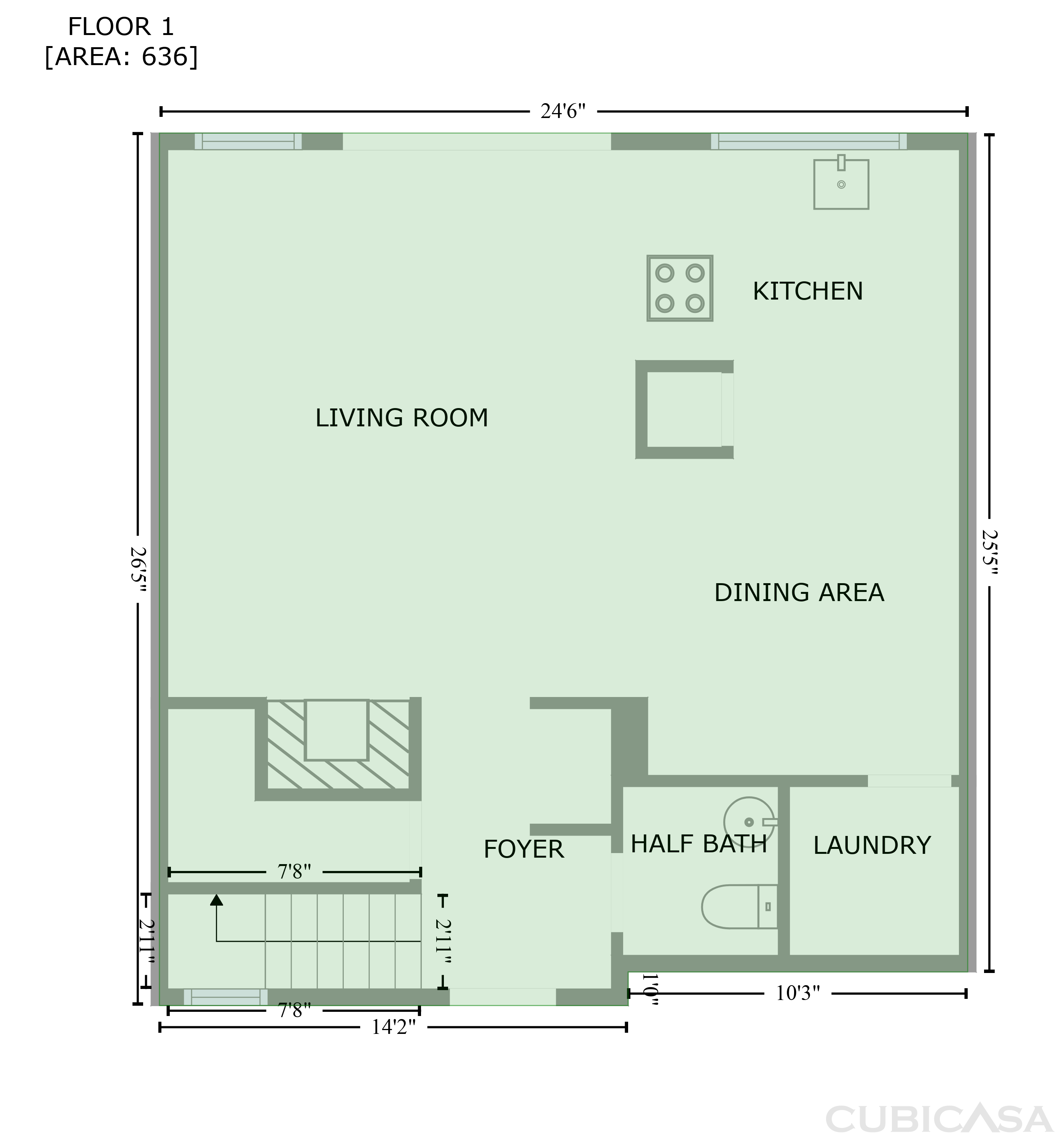 Main Floor of 1985 Shorewood Dr, Grapevine, TX