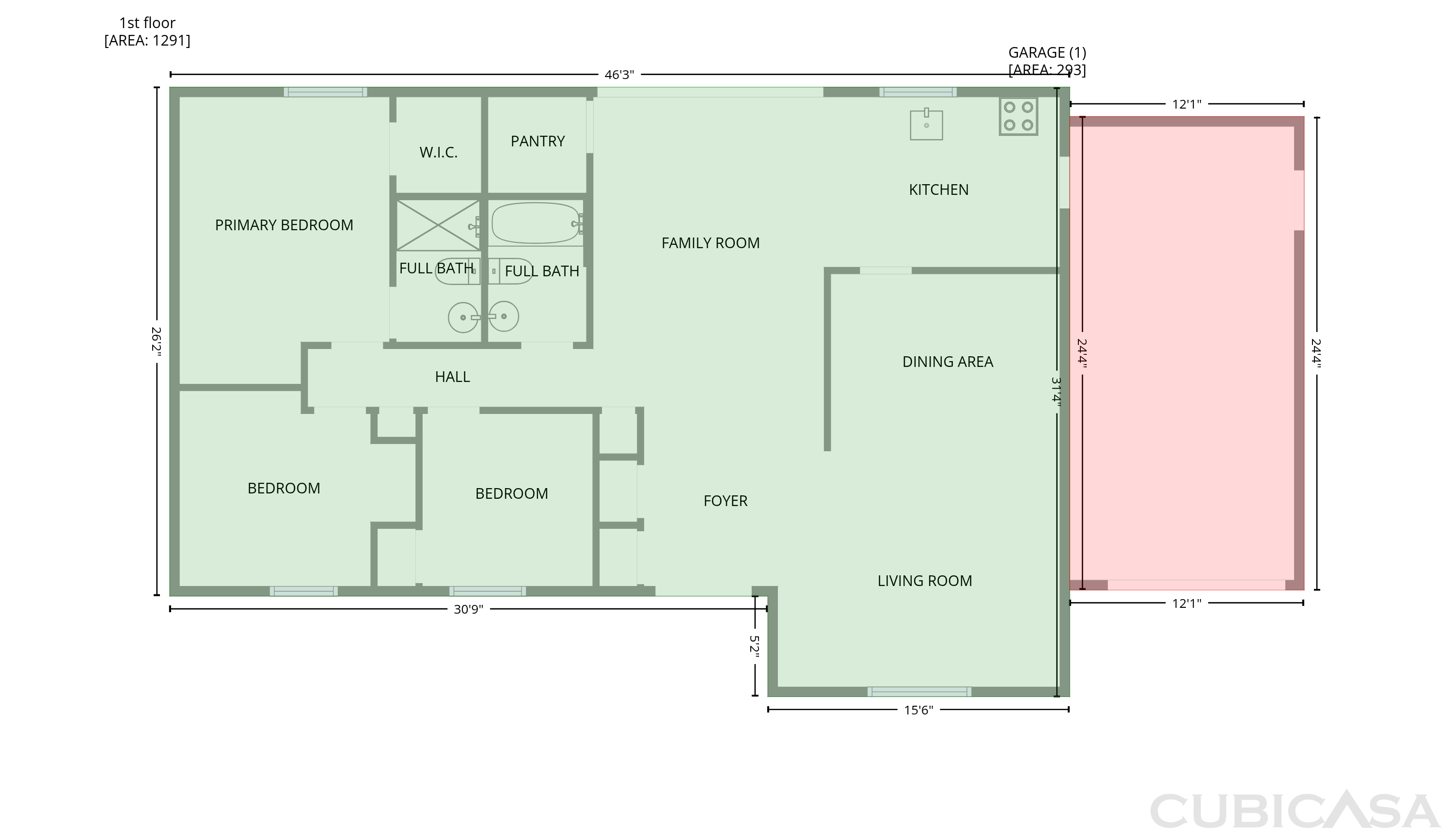 Main Floor of 880 Fruitland Dr, Deltona, FL