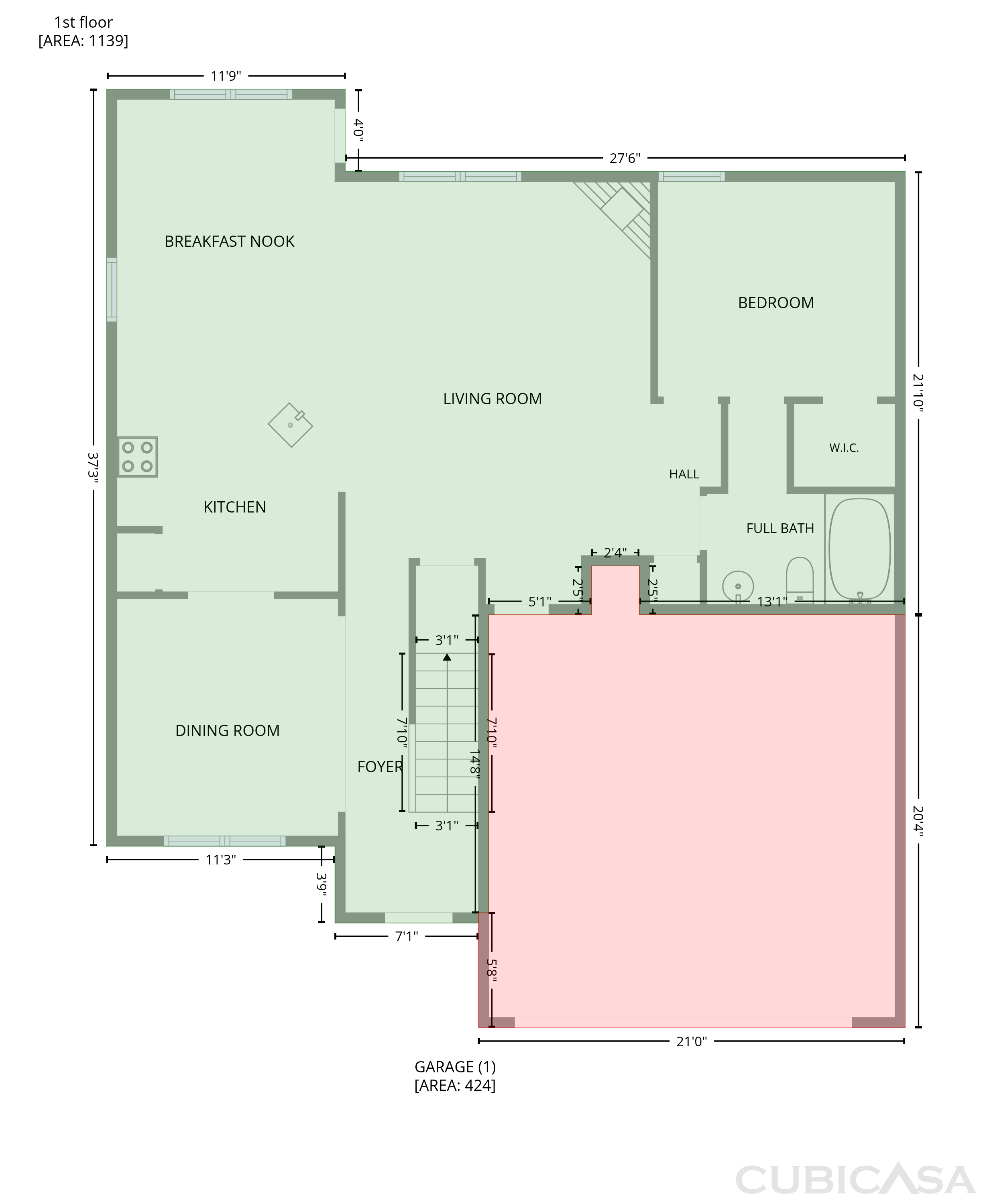 Main Floor of 2471 Quincy Loop, Fairburn, GA