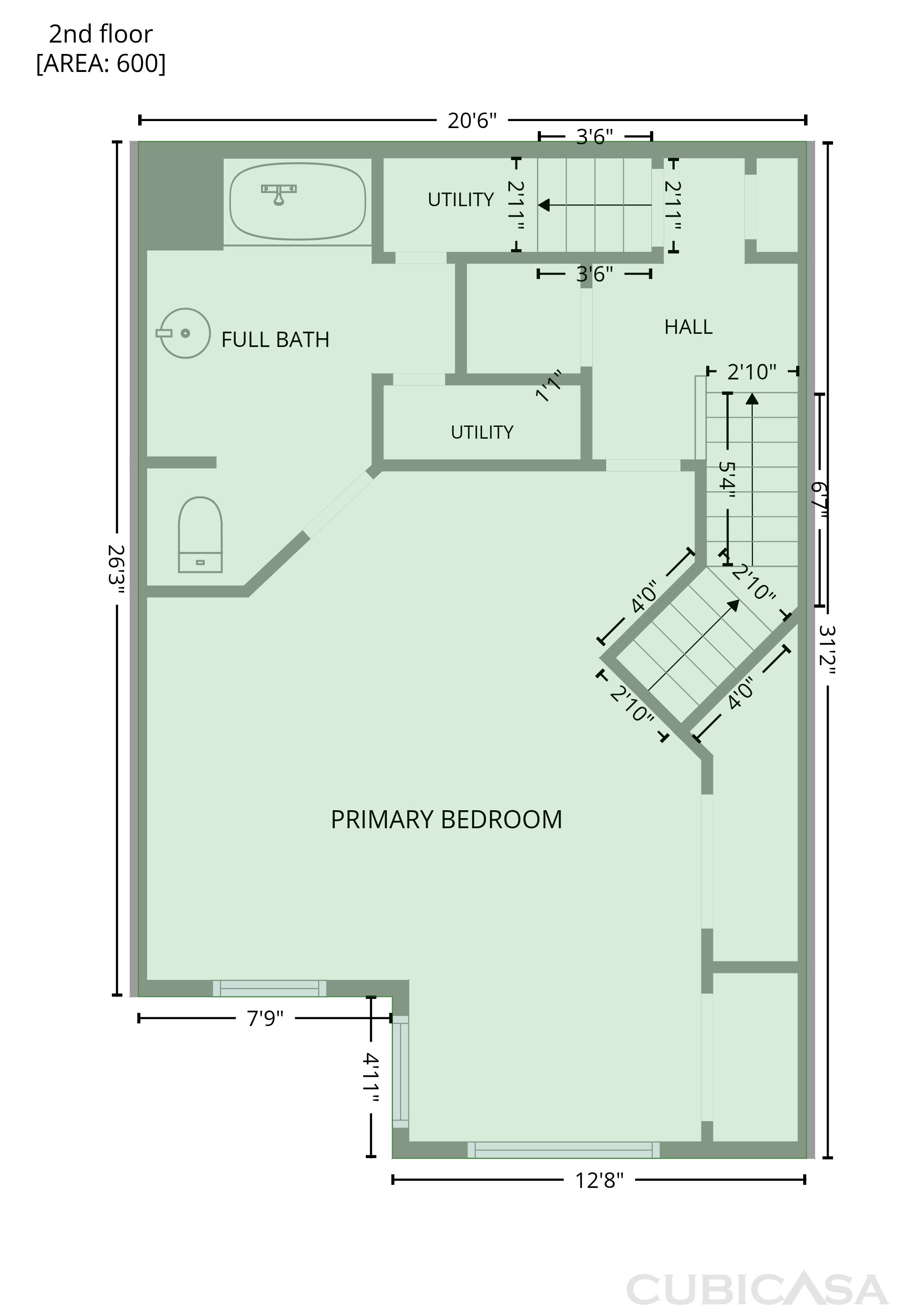Second Floor of 2639 Warren Way, Frederick, MD